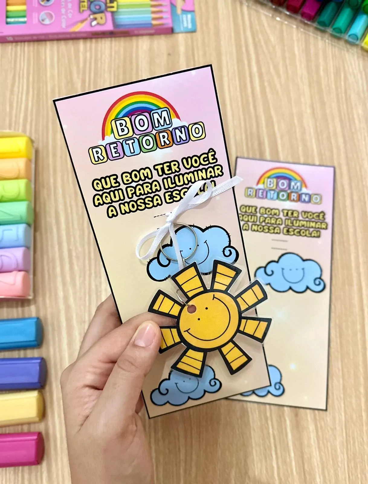 Kit Chaveiros-Bom Retorno - Imagem 8