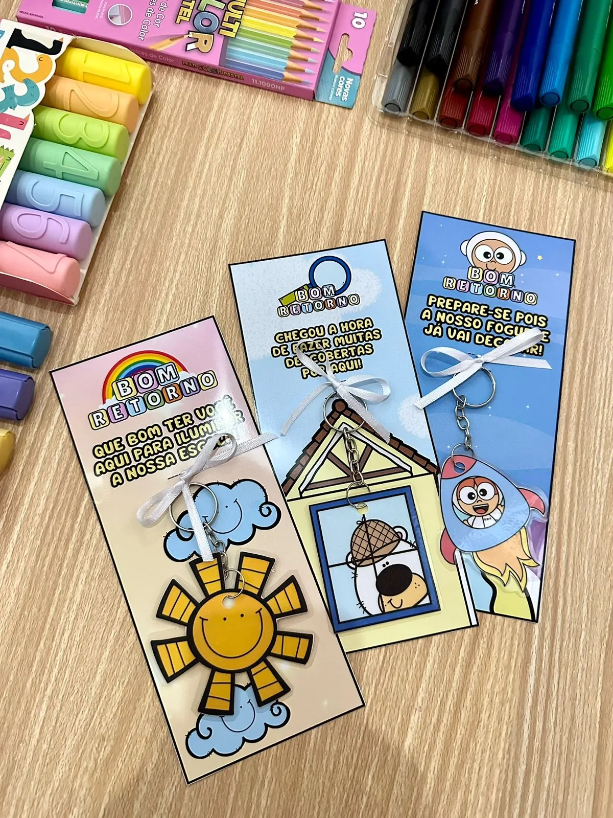 Kit Chaveiros-Bom Retorno - Imagem 6