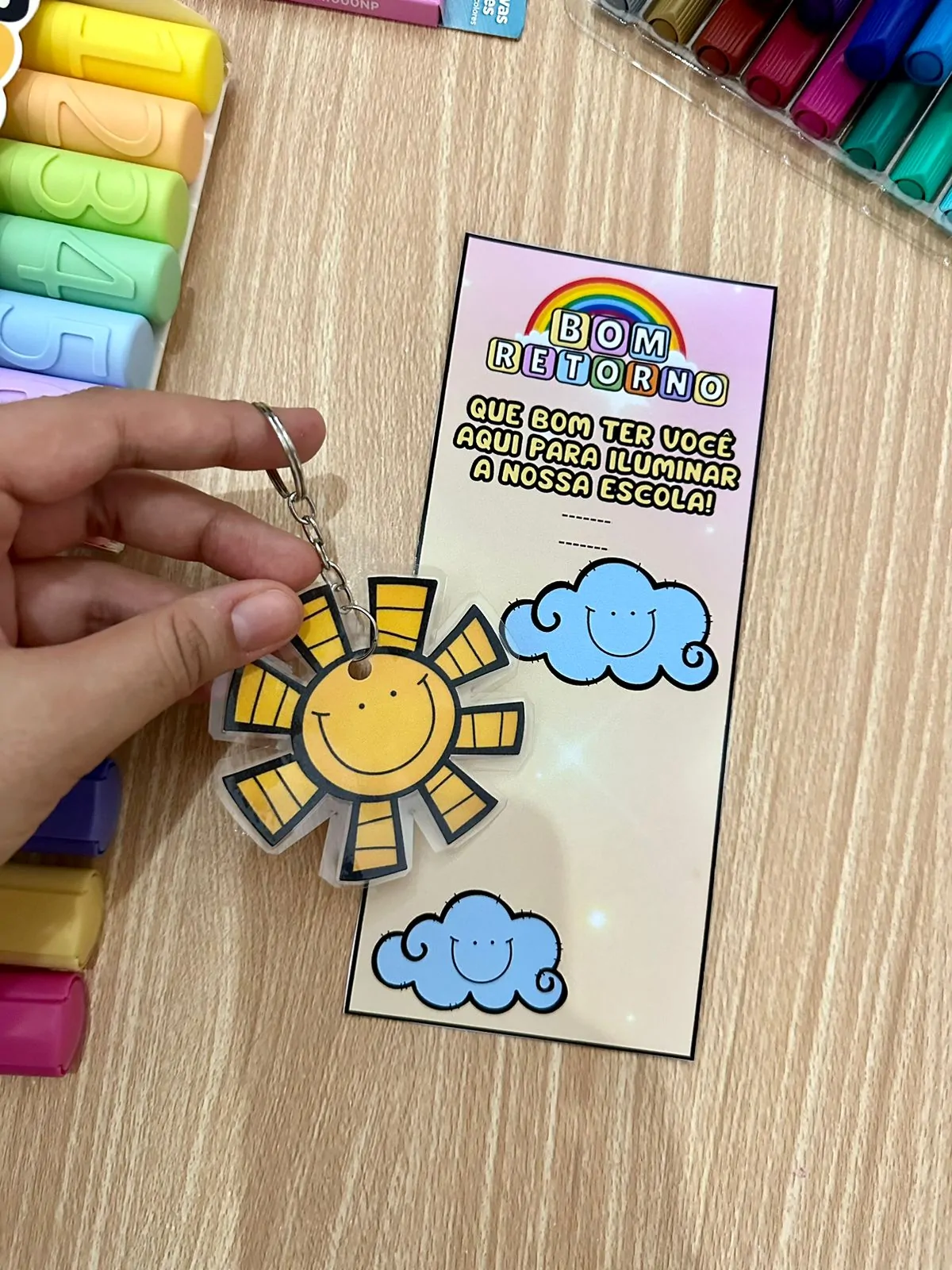 Kit Chaveiros-Bom Retorno - Imagem 7