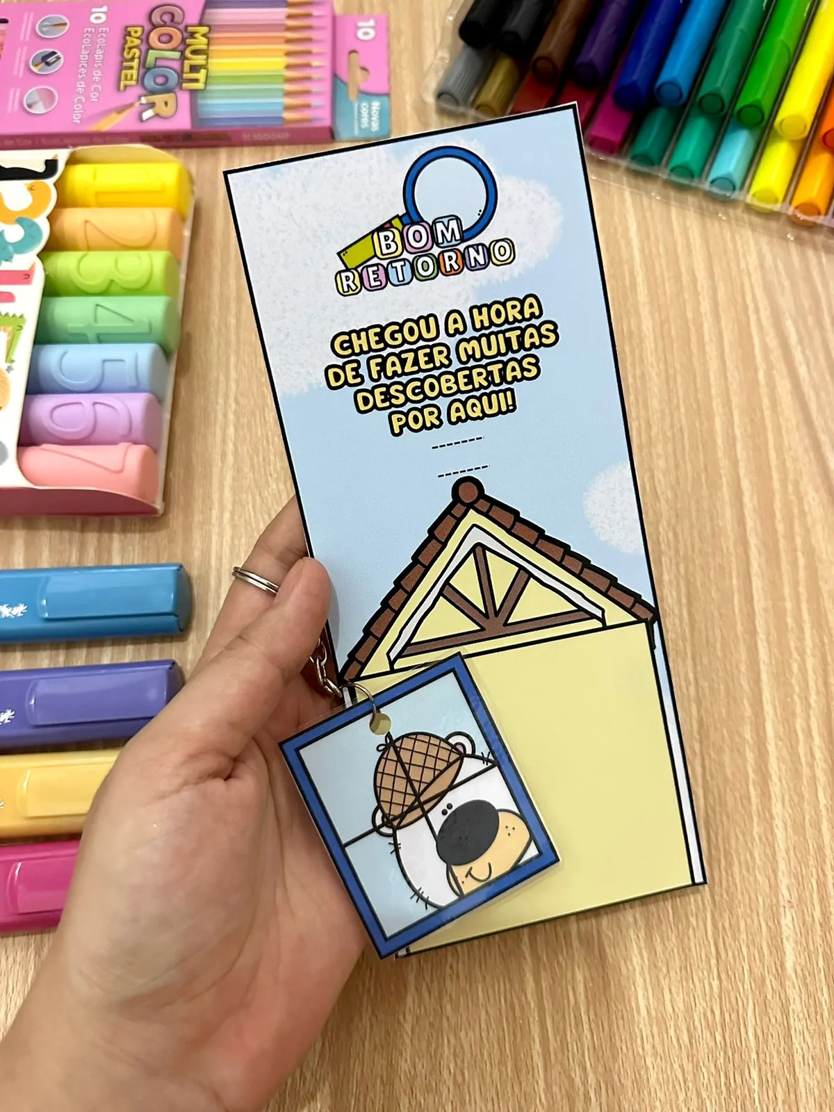 Kit Chaveiros-Bom Retorno - Imagem 4