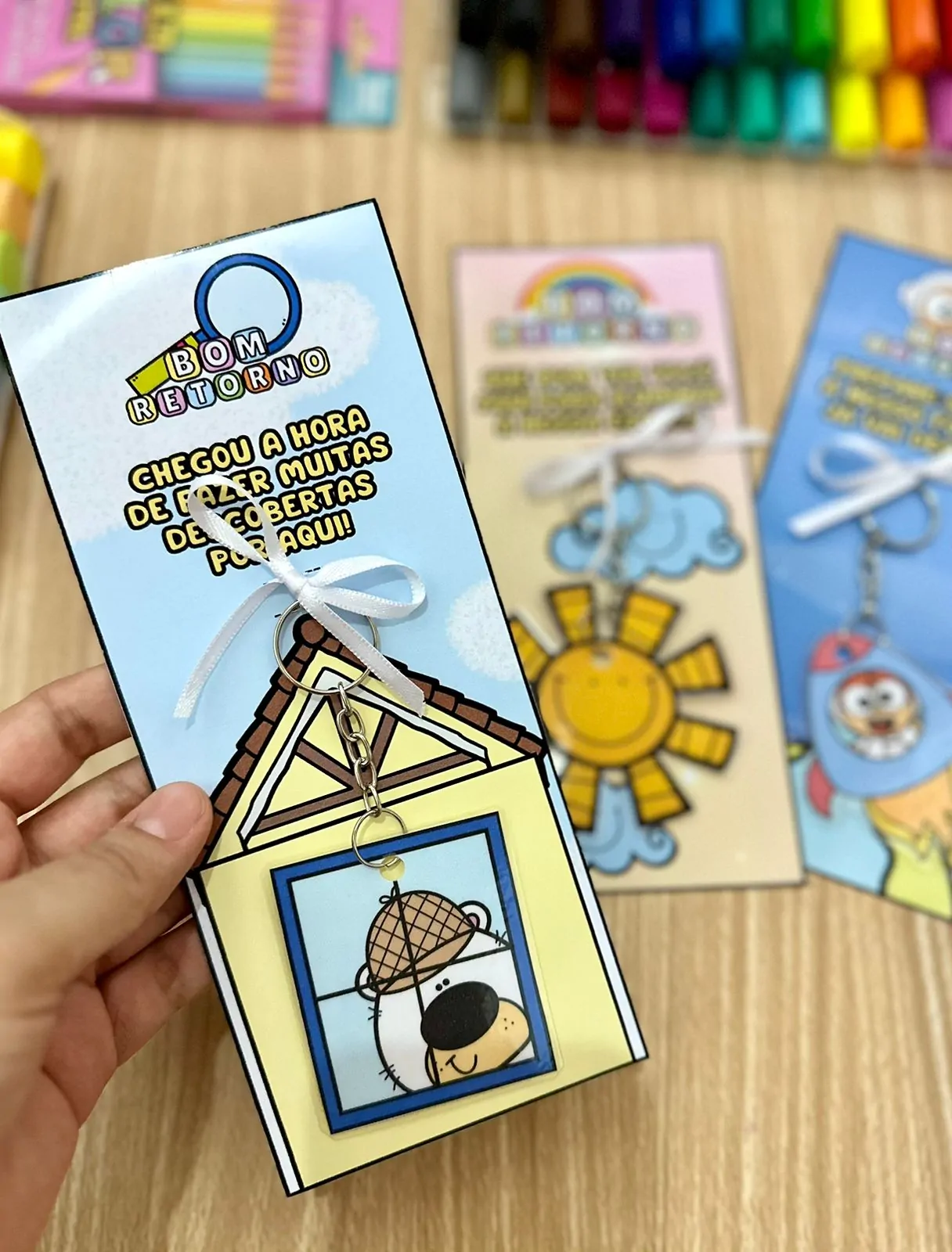 Kit Chaveiros-Bom Retorno - Imagem 5