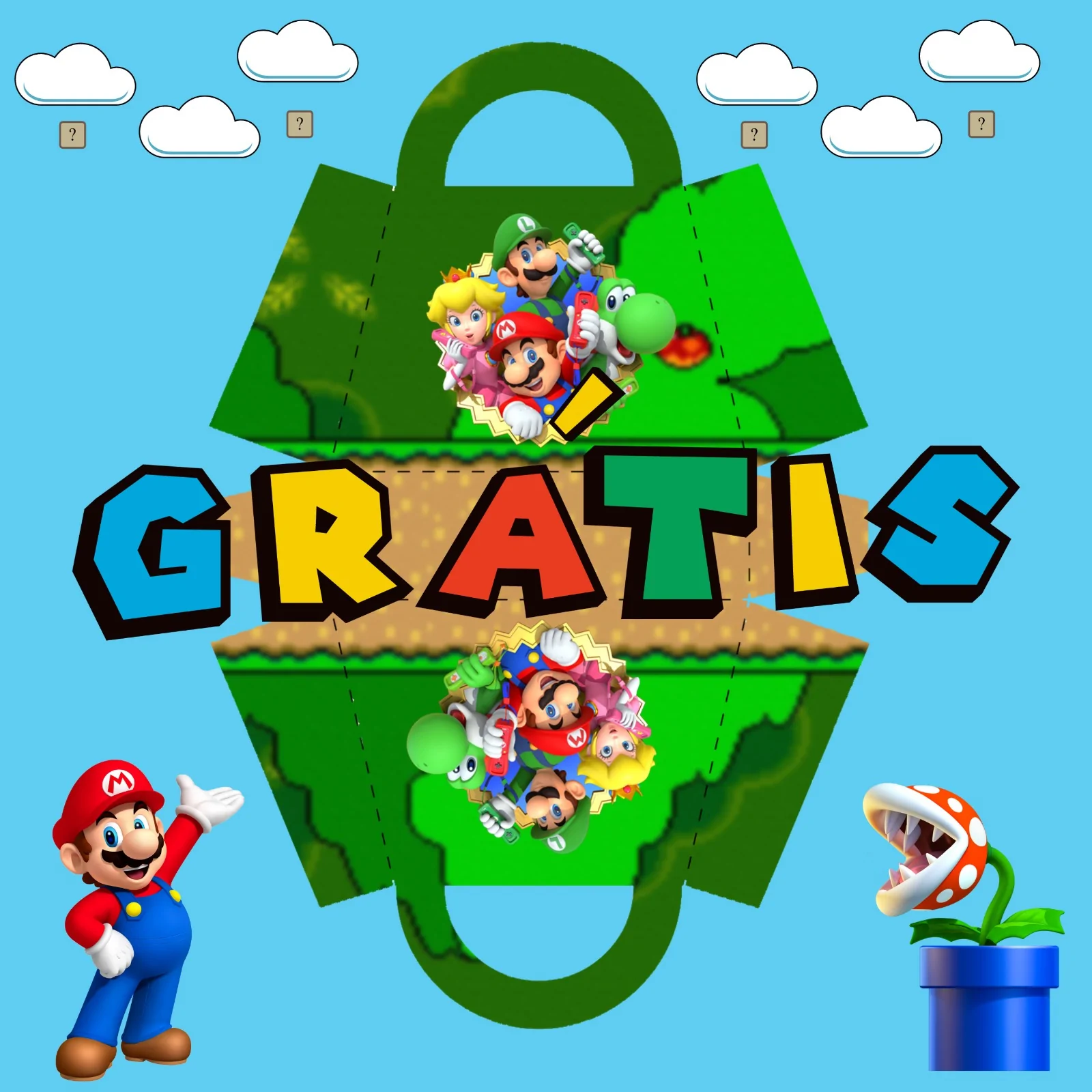 Sacolinha Super Mario