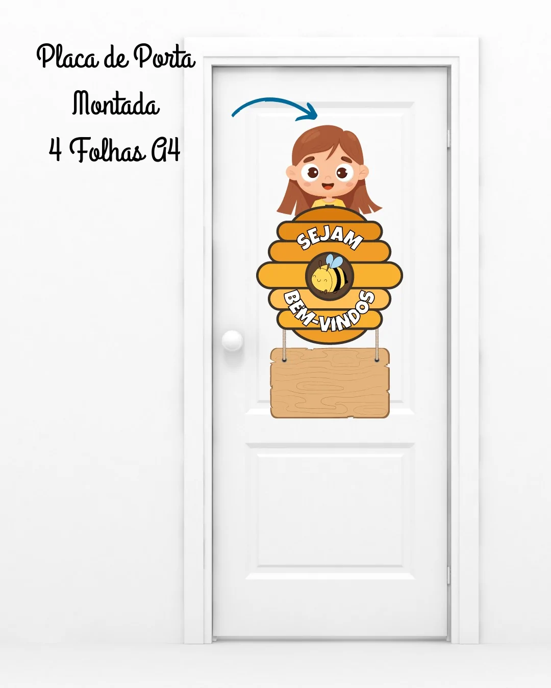 kit Sala de Aula Abelhinha - Imagem 6