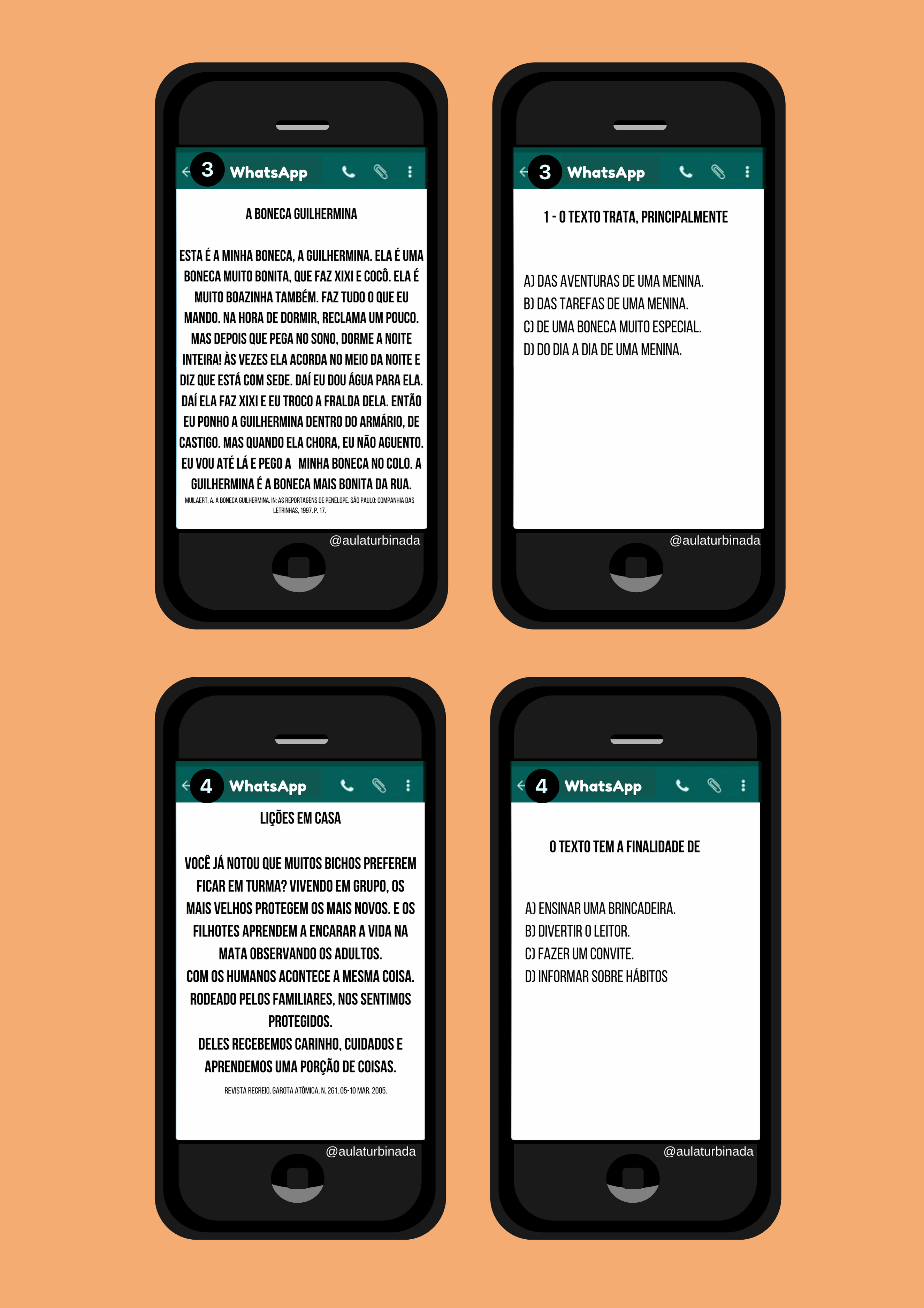 WhatsApp de Português - 5° e 6° Ano Com Descritores - Imagem 2