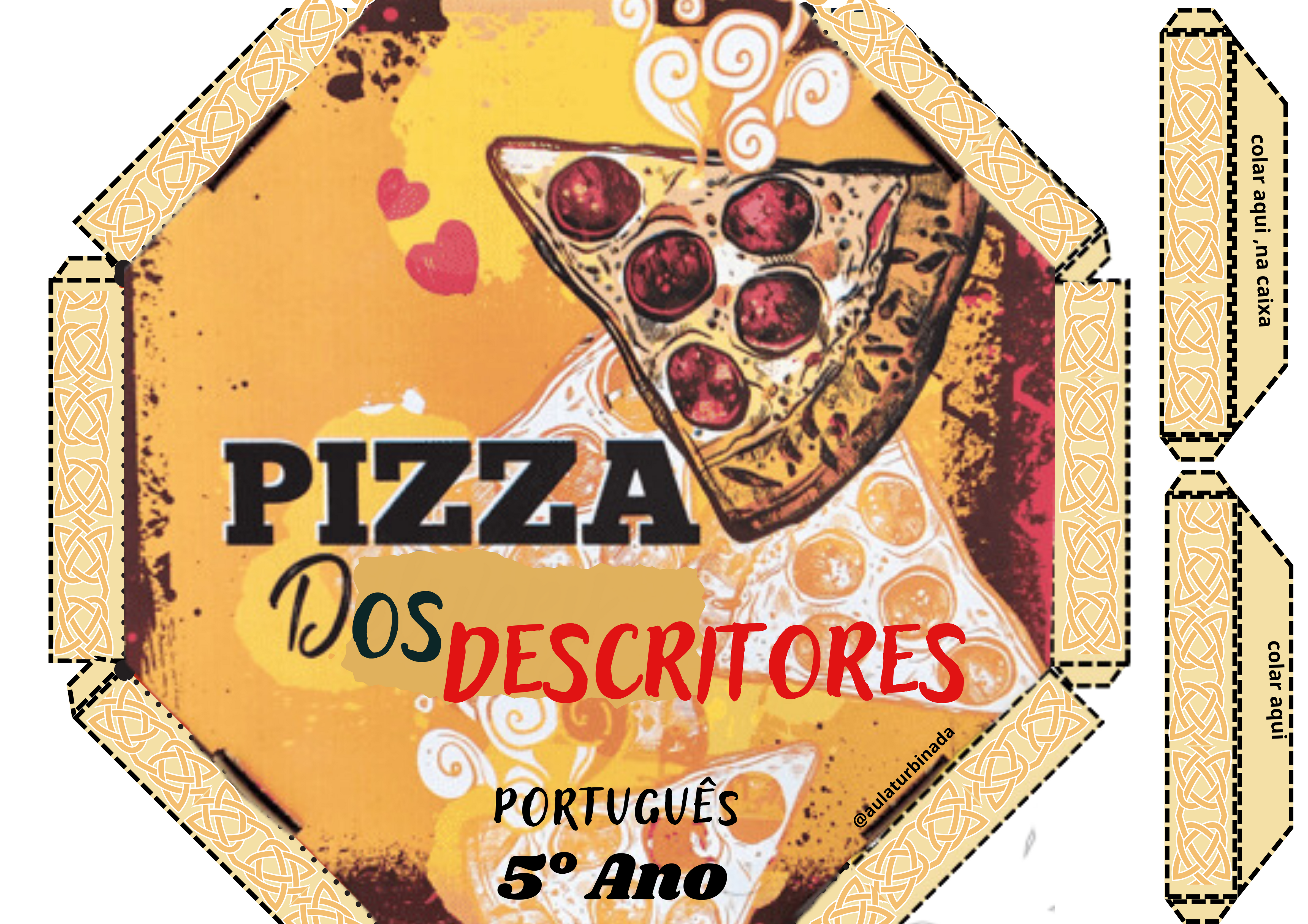 Pizza dos Descritores - Português - 5° e 6° Ano - Imagem 3