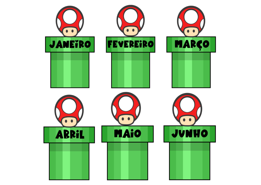 Painel  Aniversários do Super Mario - Imagem 3