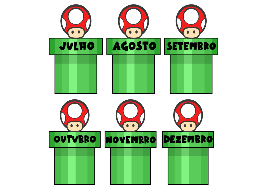 Painel  Aniversários do Super Mario - Imagem 4