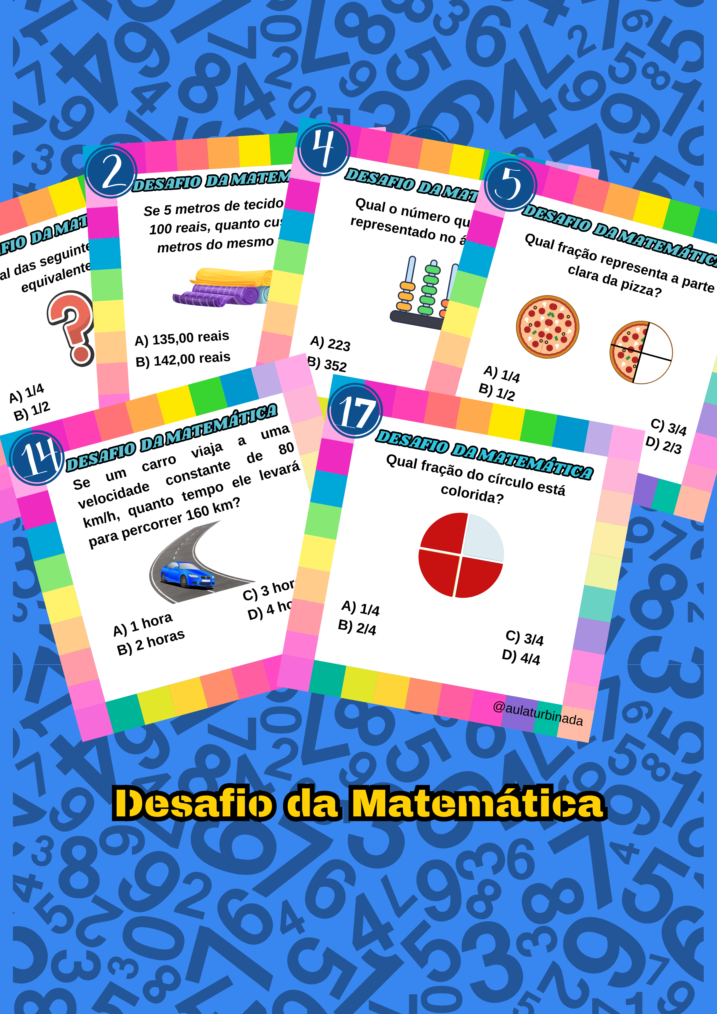 Desafio da matemática - 5° e 6°Ano