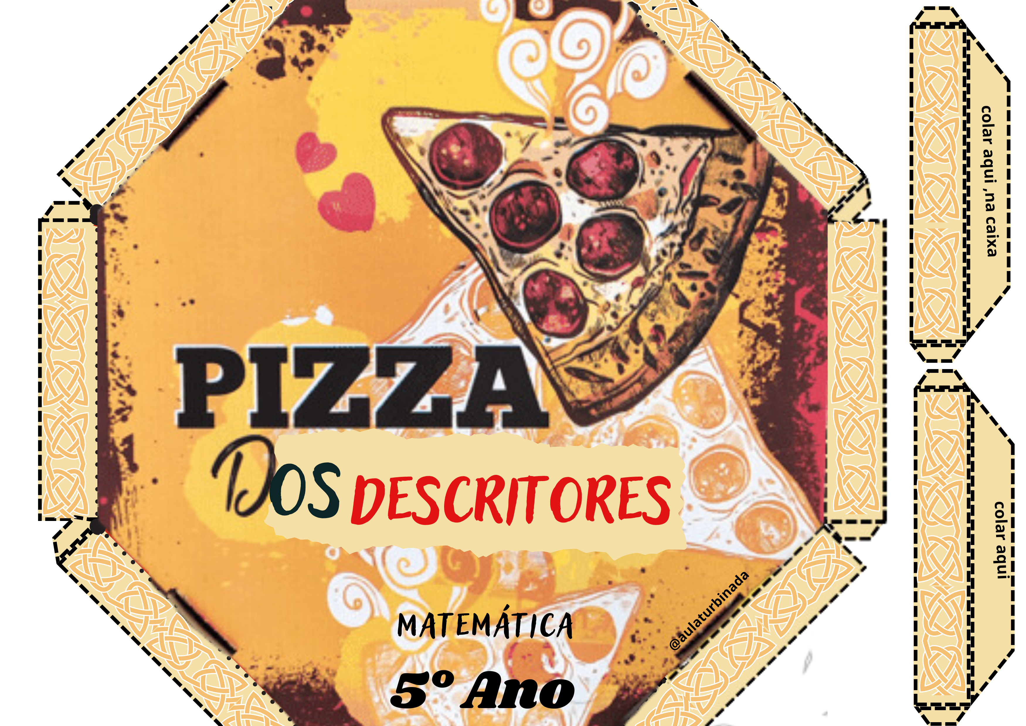 Pizza dos Descritores - Matemática 5° e 6° ano - Imagem 6