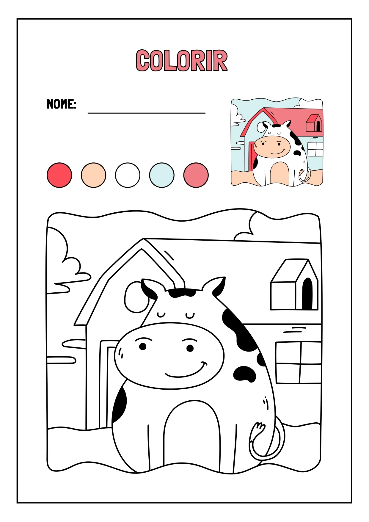 Atividades Para Colorir - Imagem 2