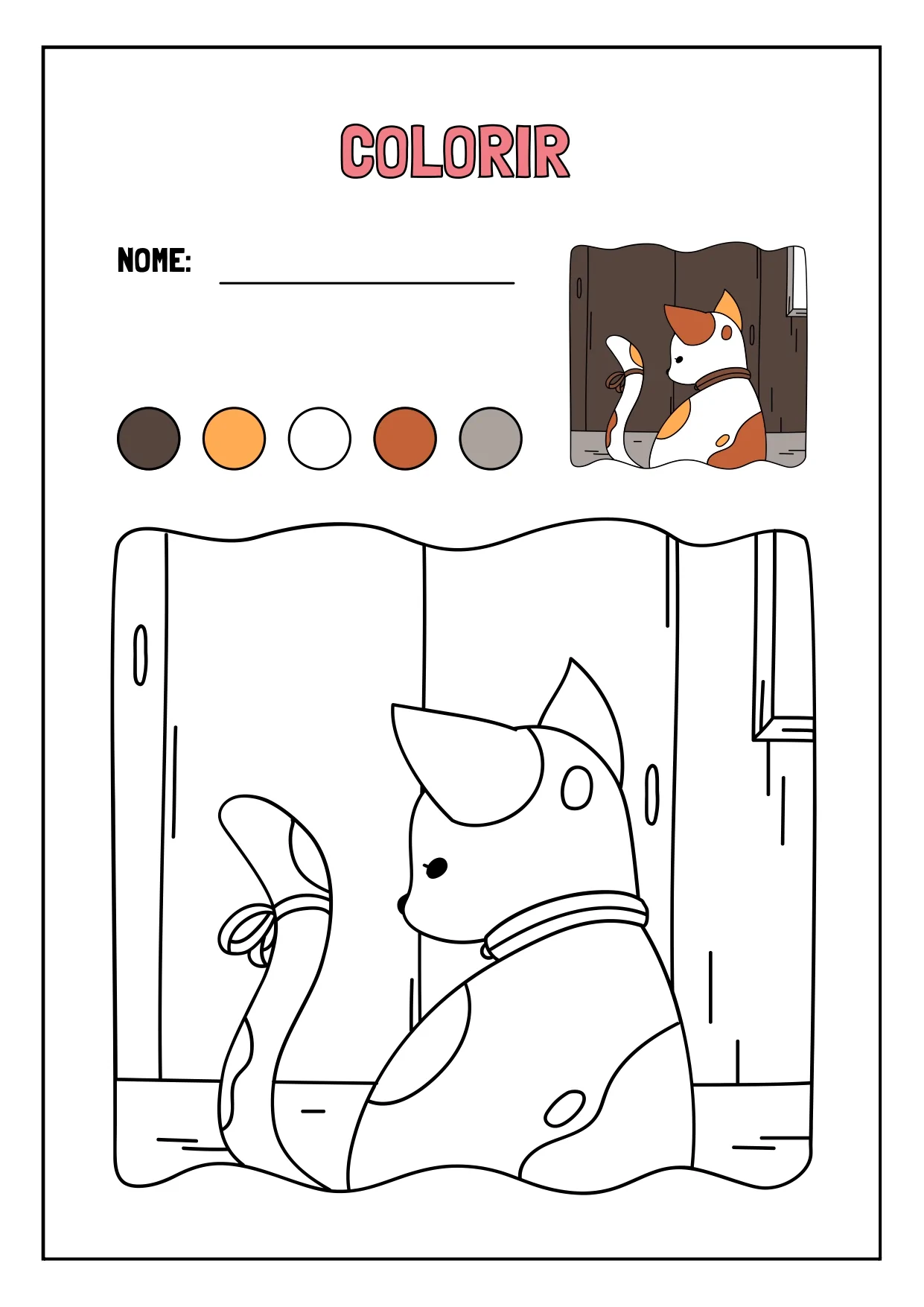 Atividades Para Colorir - Imagem 3