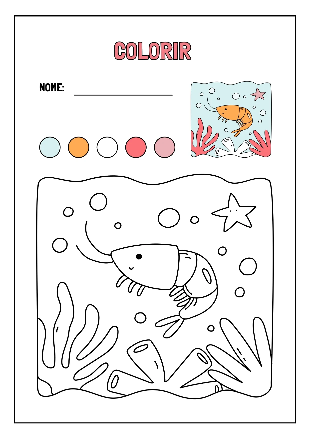 Atividades Para Colorir - Imagem 4