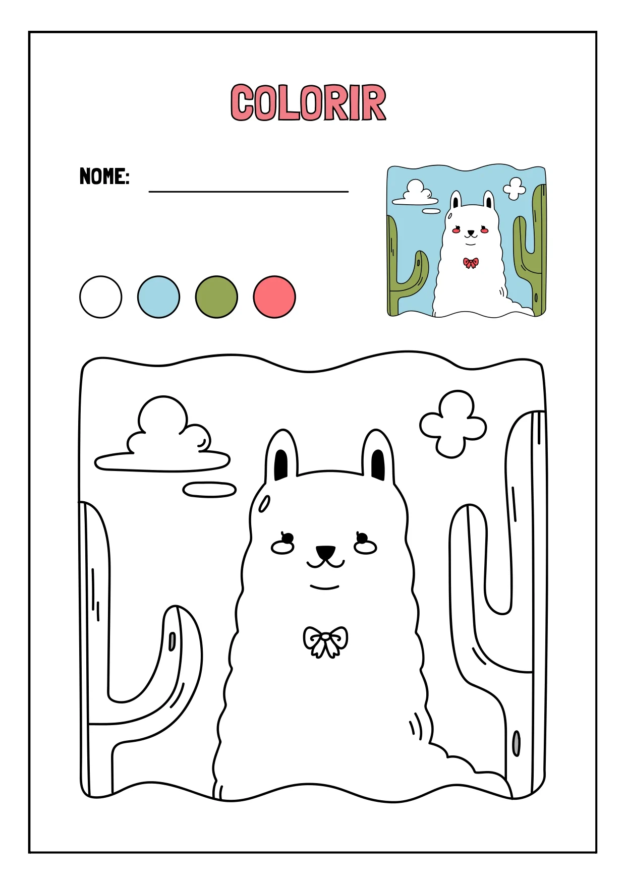 Atividades Para Colorir - Imagem 6