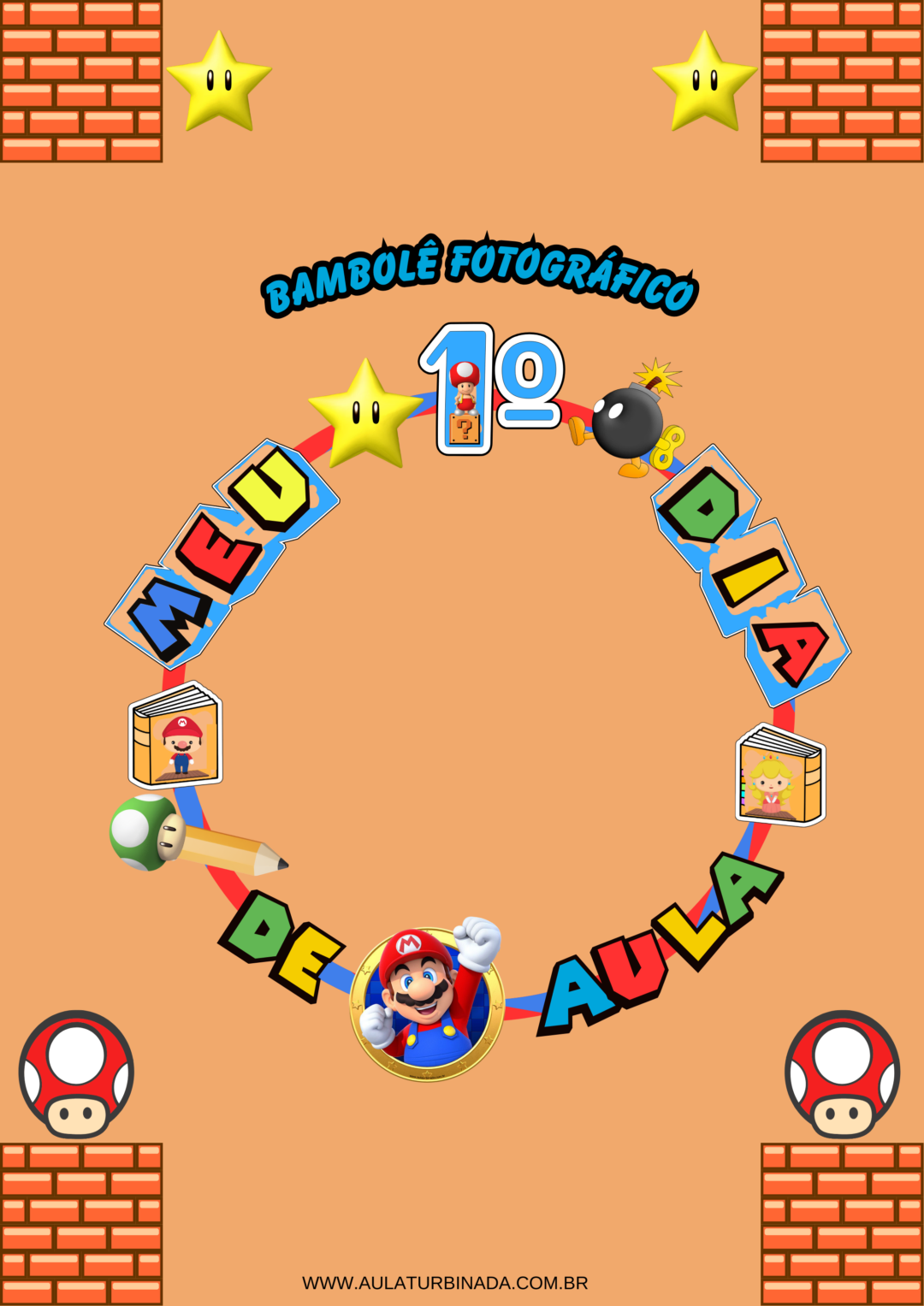 Bambolê meu primeiro dia de aula