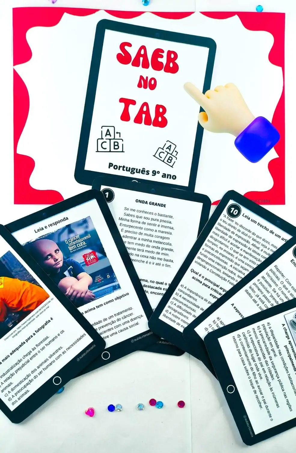 Saeb no Tab - Português 8° e 9° Ano - Imagem 3