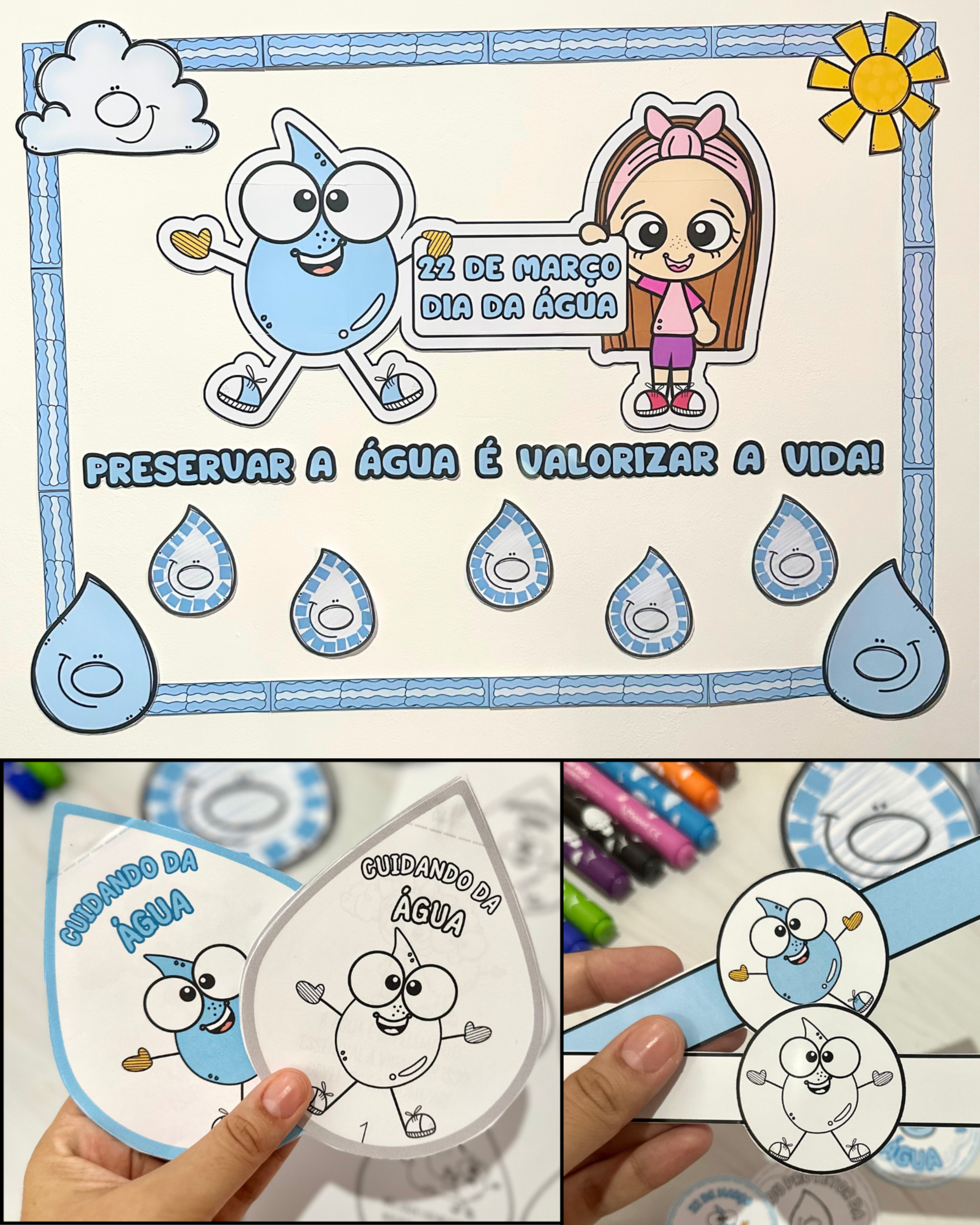 Kit tema - Dia da Água