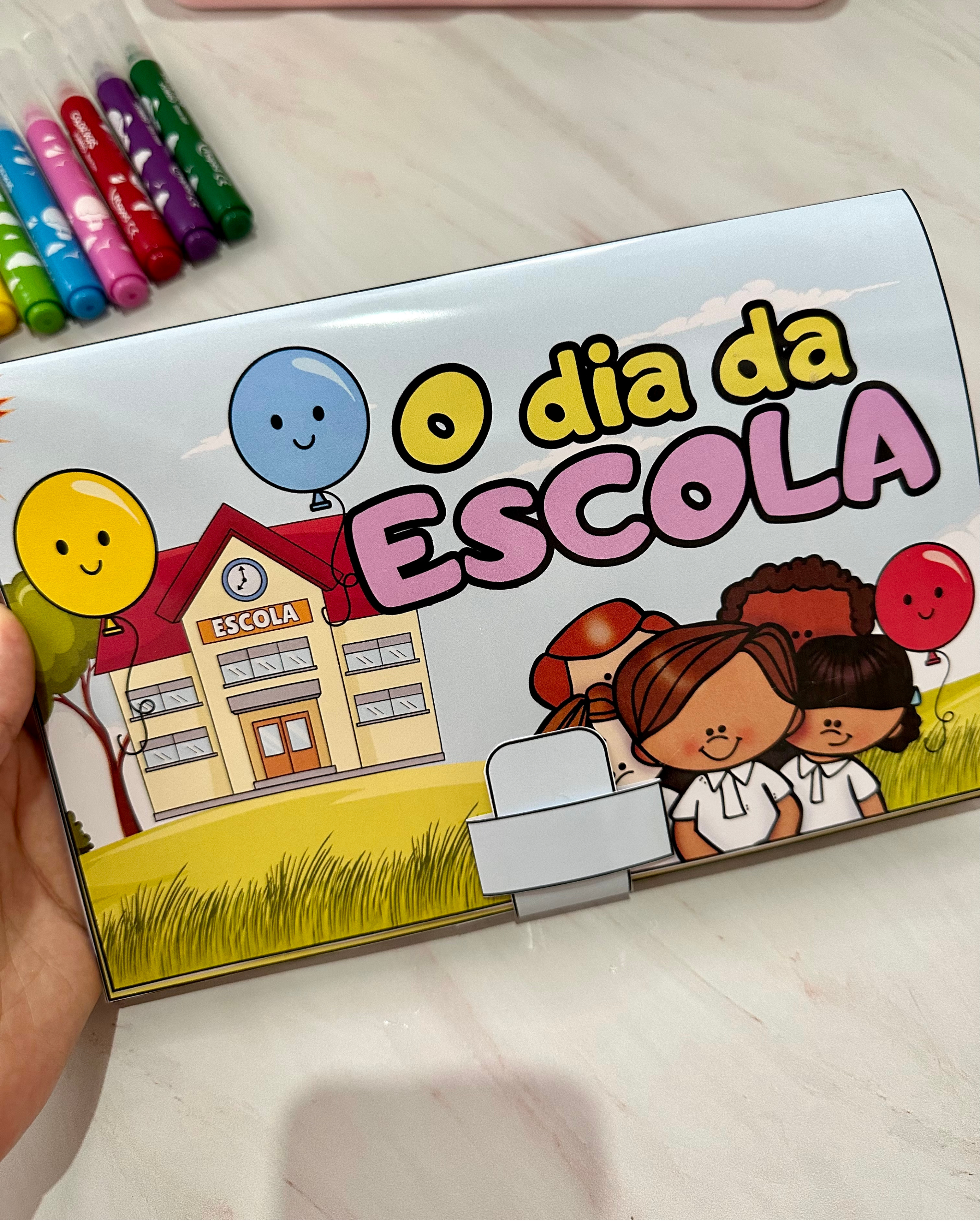 Livro 3D dia da escola - Imagem 2
