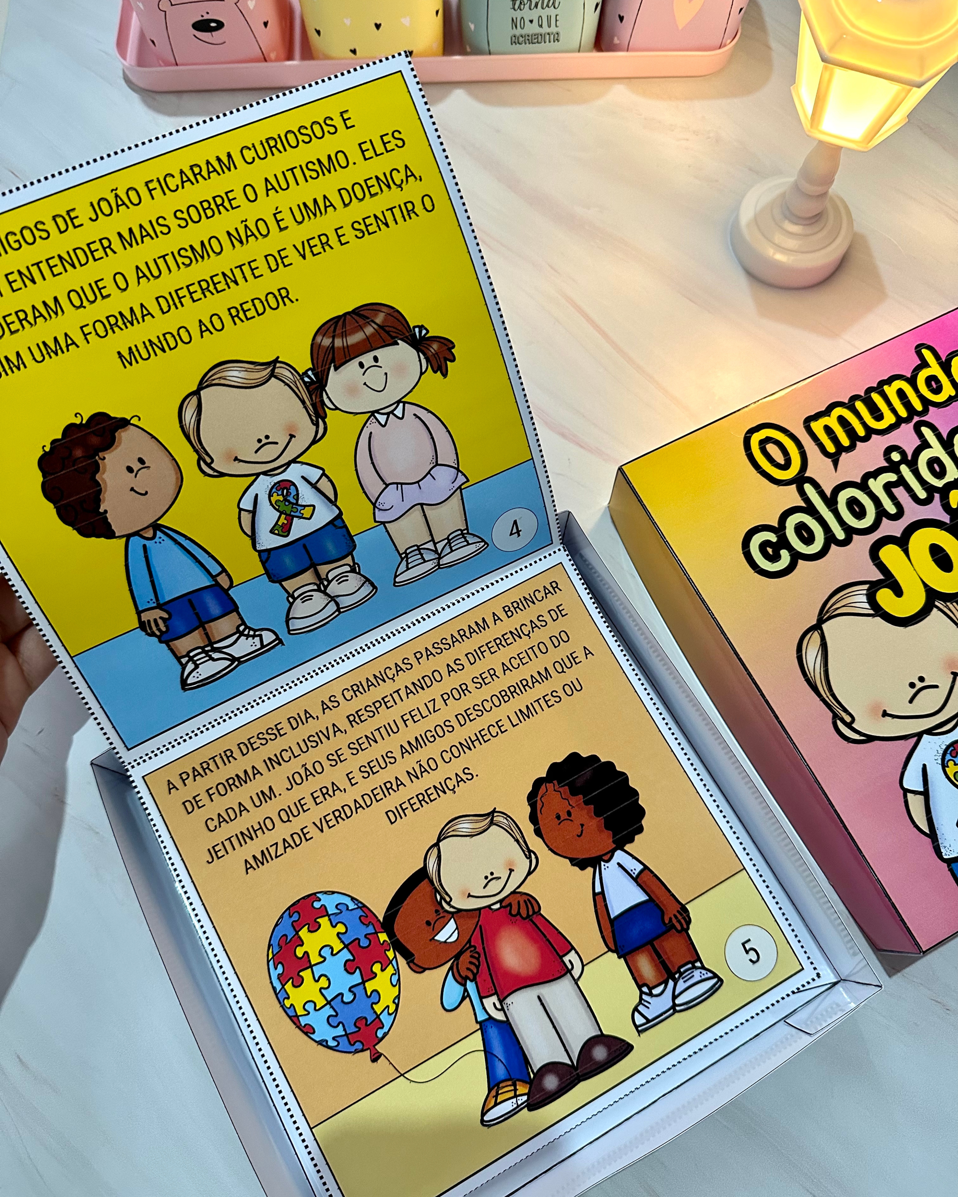 História na Caixa: o Mundo Colorido de João - Imagem 9