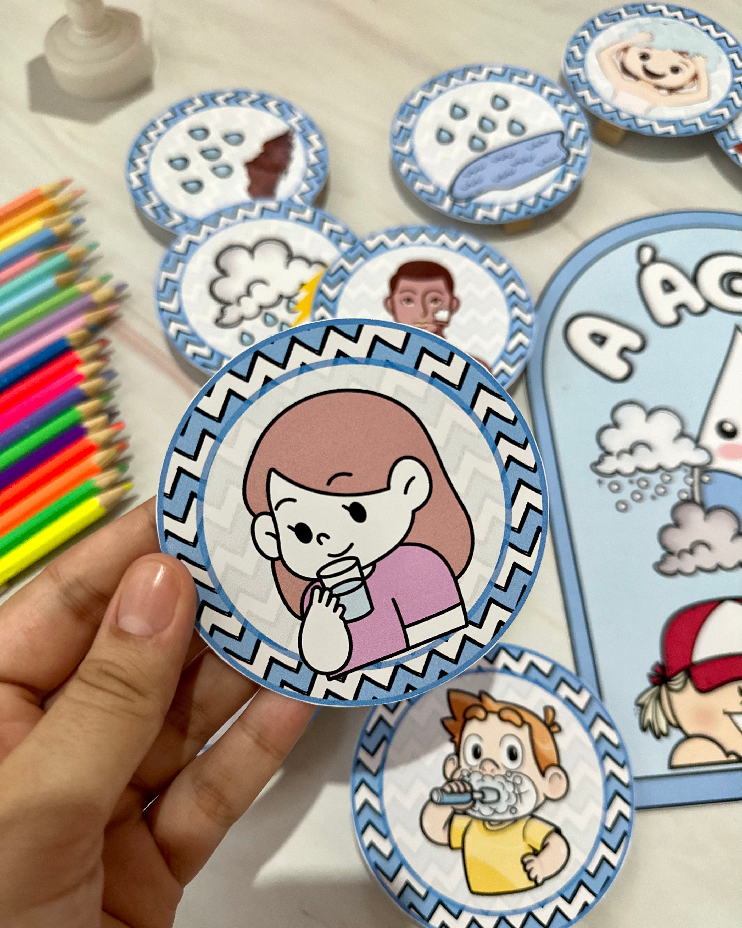 Luva musical A água - Imagem 7