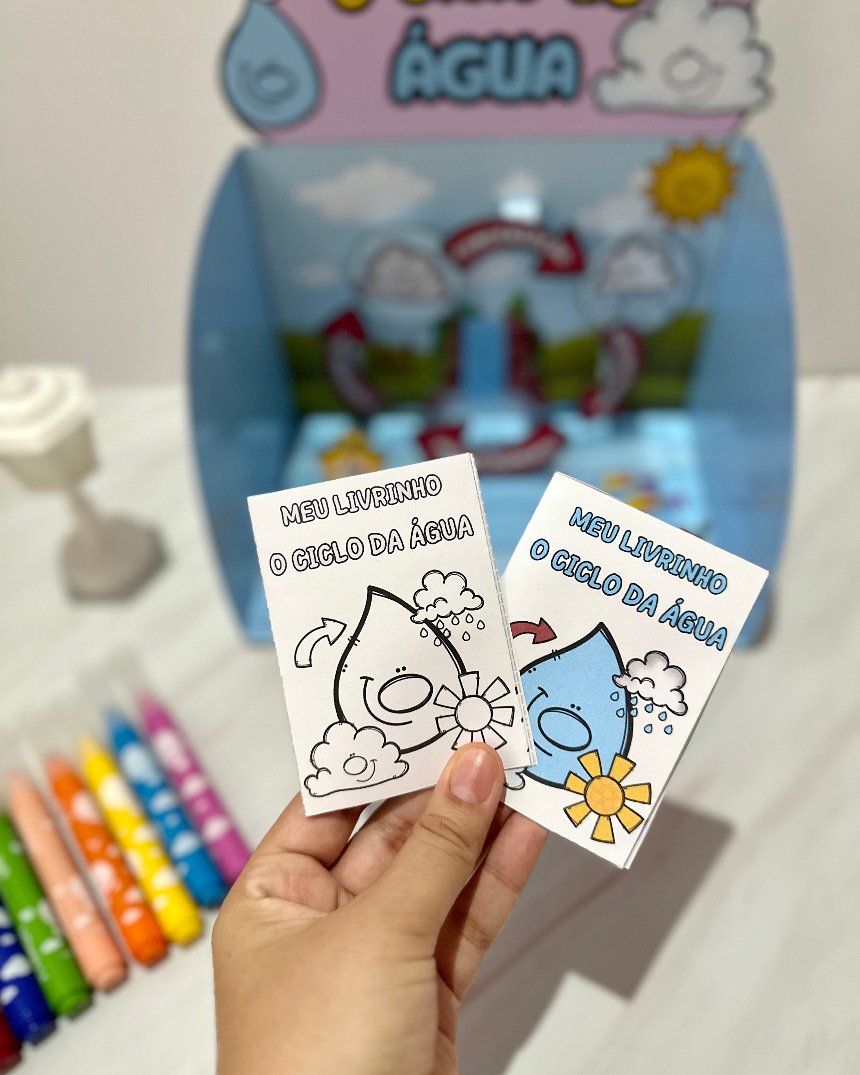 O Ciclo da Água – Recurso 3D + Livrinho Interativo! - Imagem 2