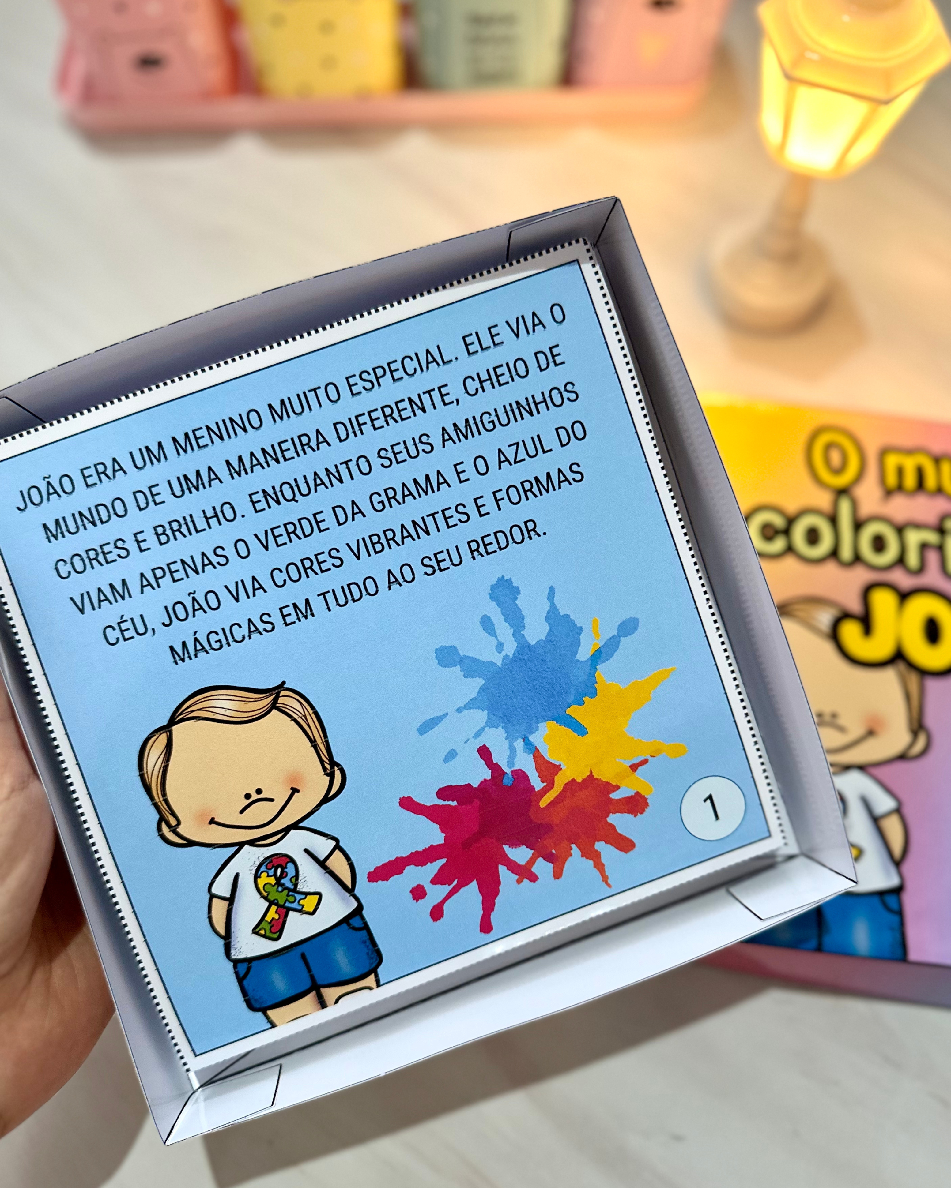 História na Caixa: o Mundo Colorido de João - Imagem 12