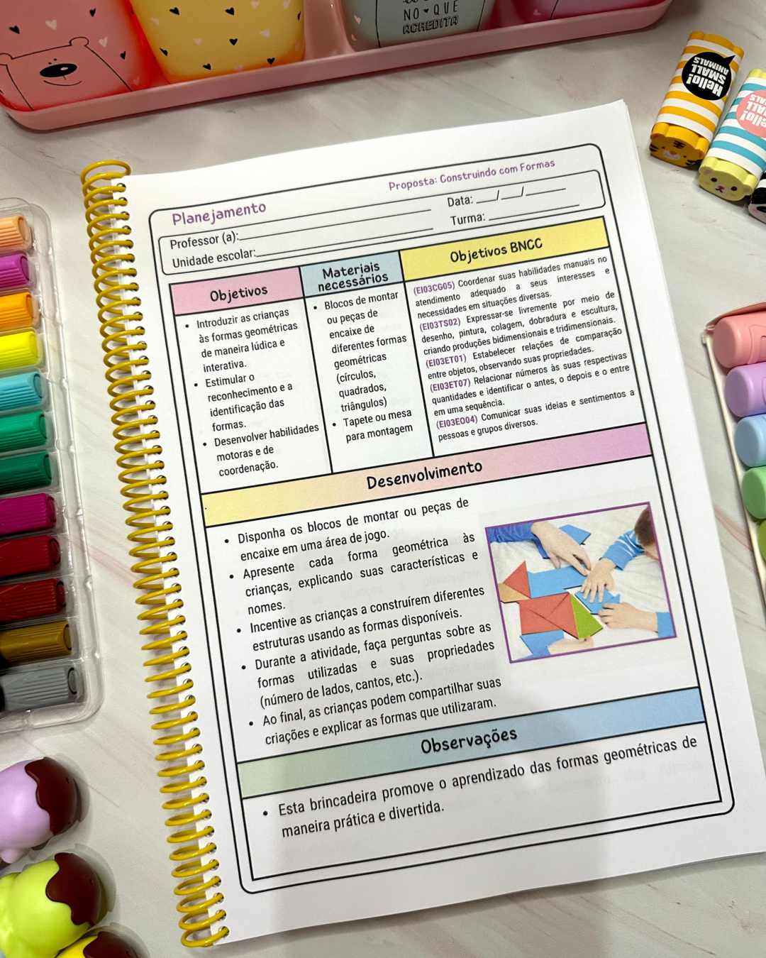 Planejamentos - Coletânea  Pré-Escola 2025 - Imagem 17