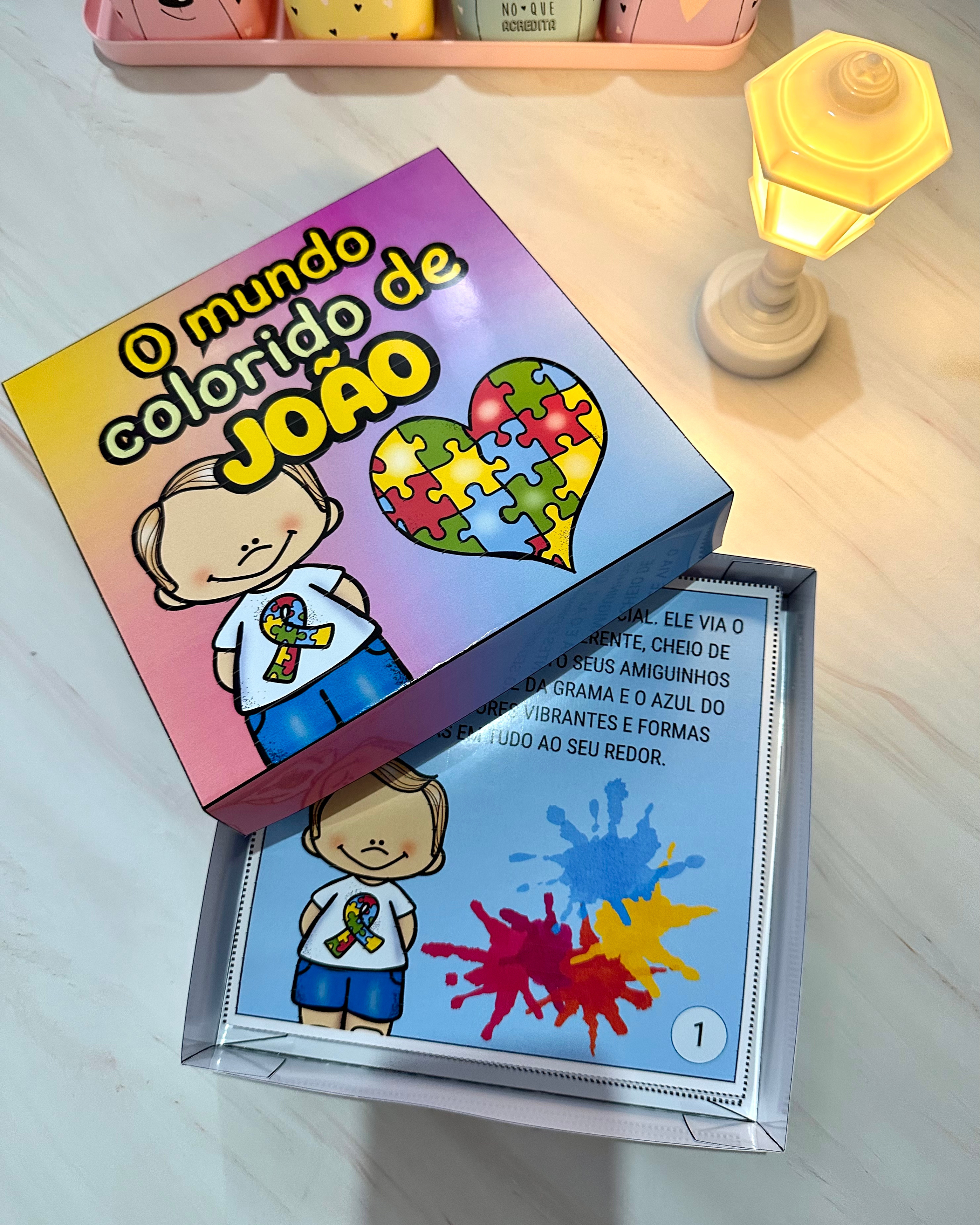 História na Caixa: o Mundo Colorido de João - Imagem 2