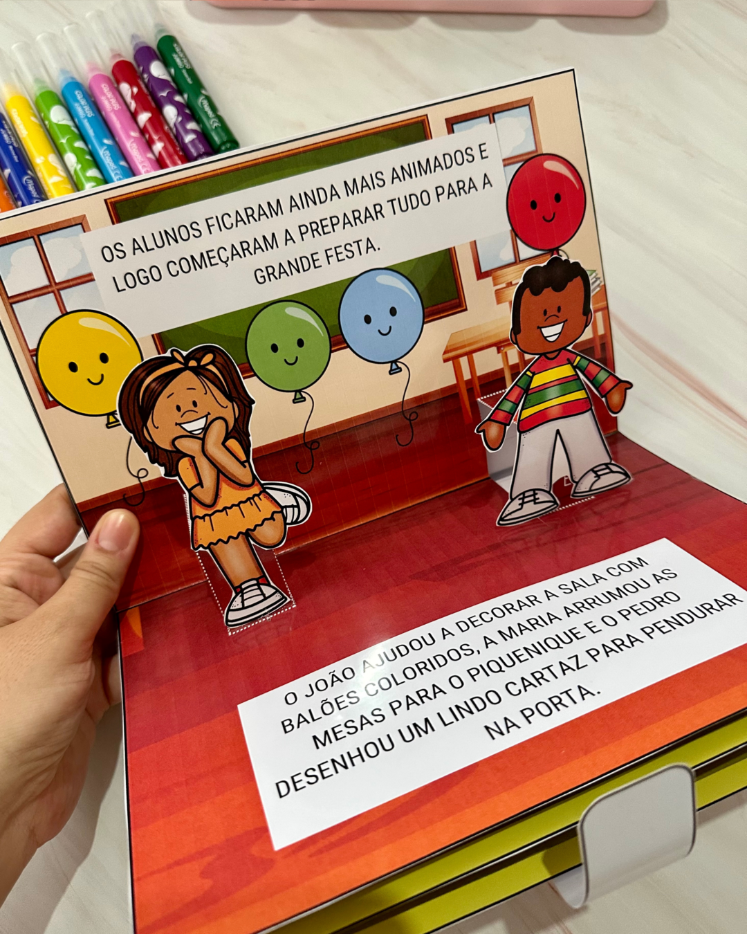 Livro 3D dia da escola - Imagem 6