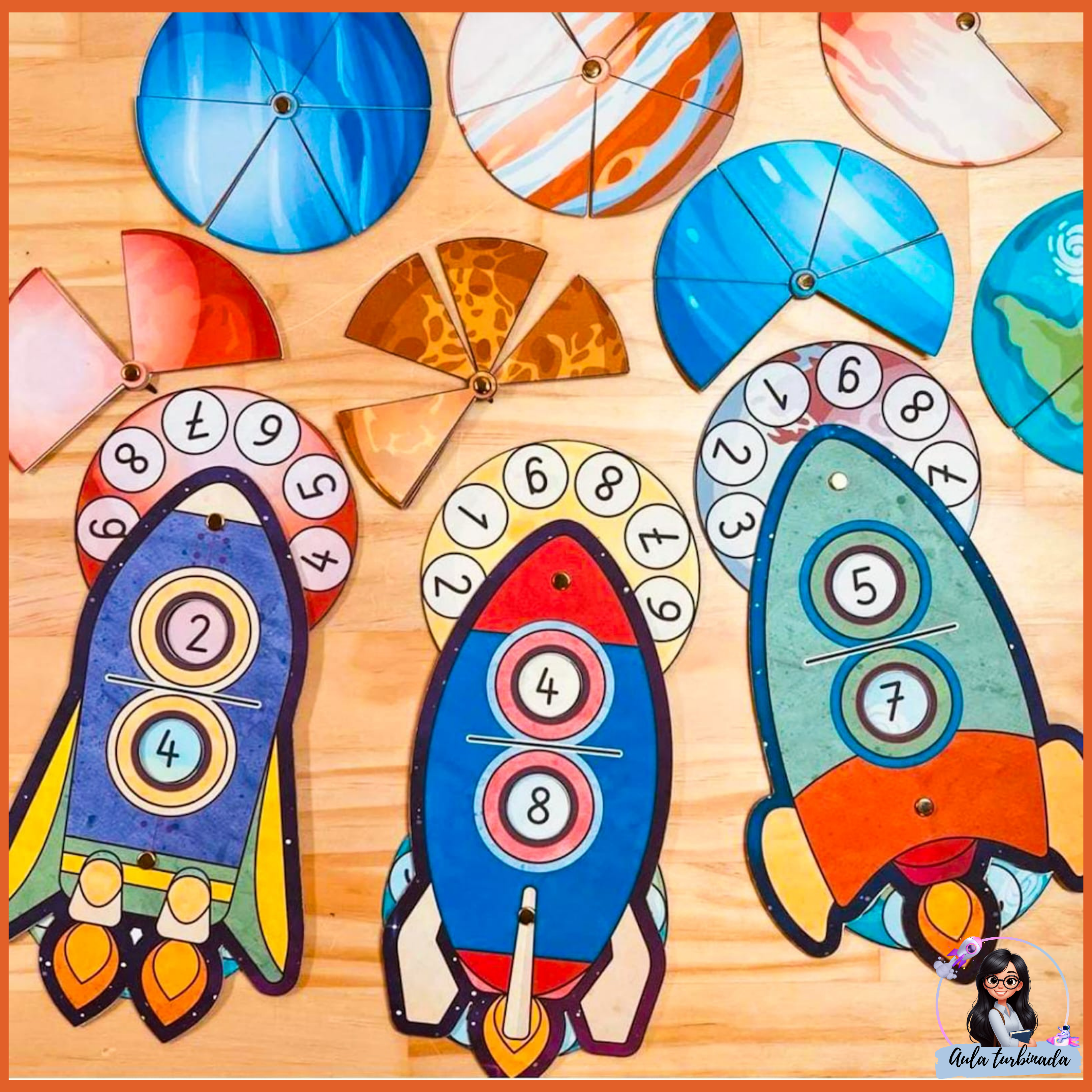 Foguete das Frações - Imagem 5