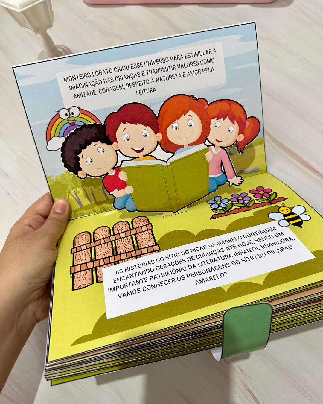 Livro 3D - Sítio do Picapau Amarelo - Imagem 3