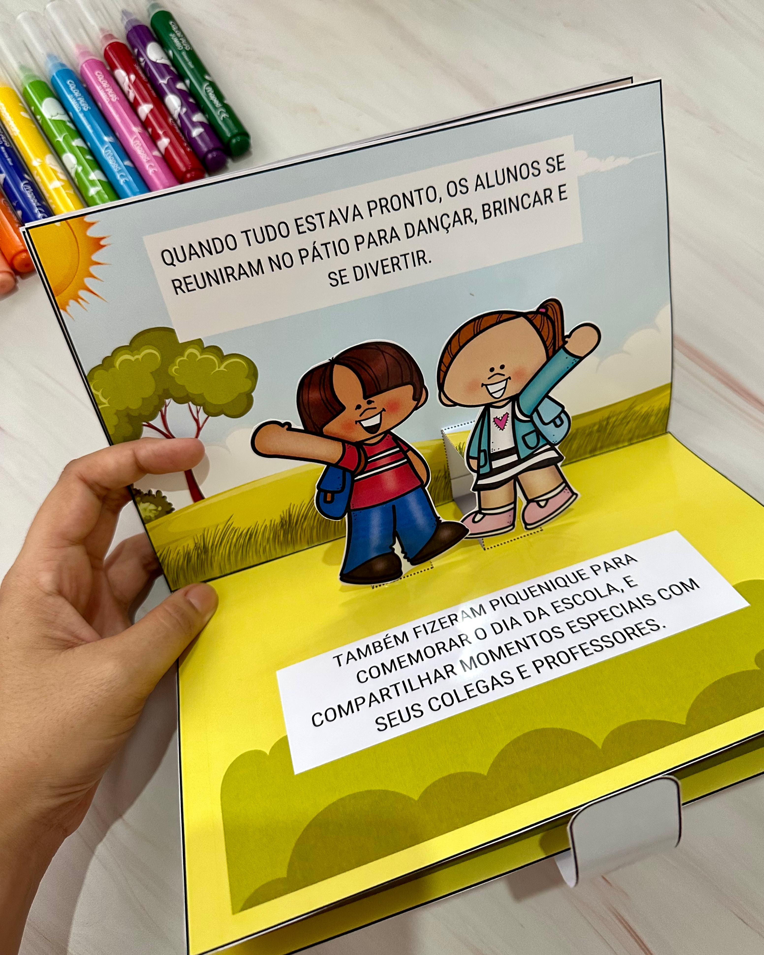 Livro 3D dia da escola - Imagem 7
