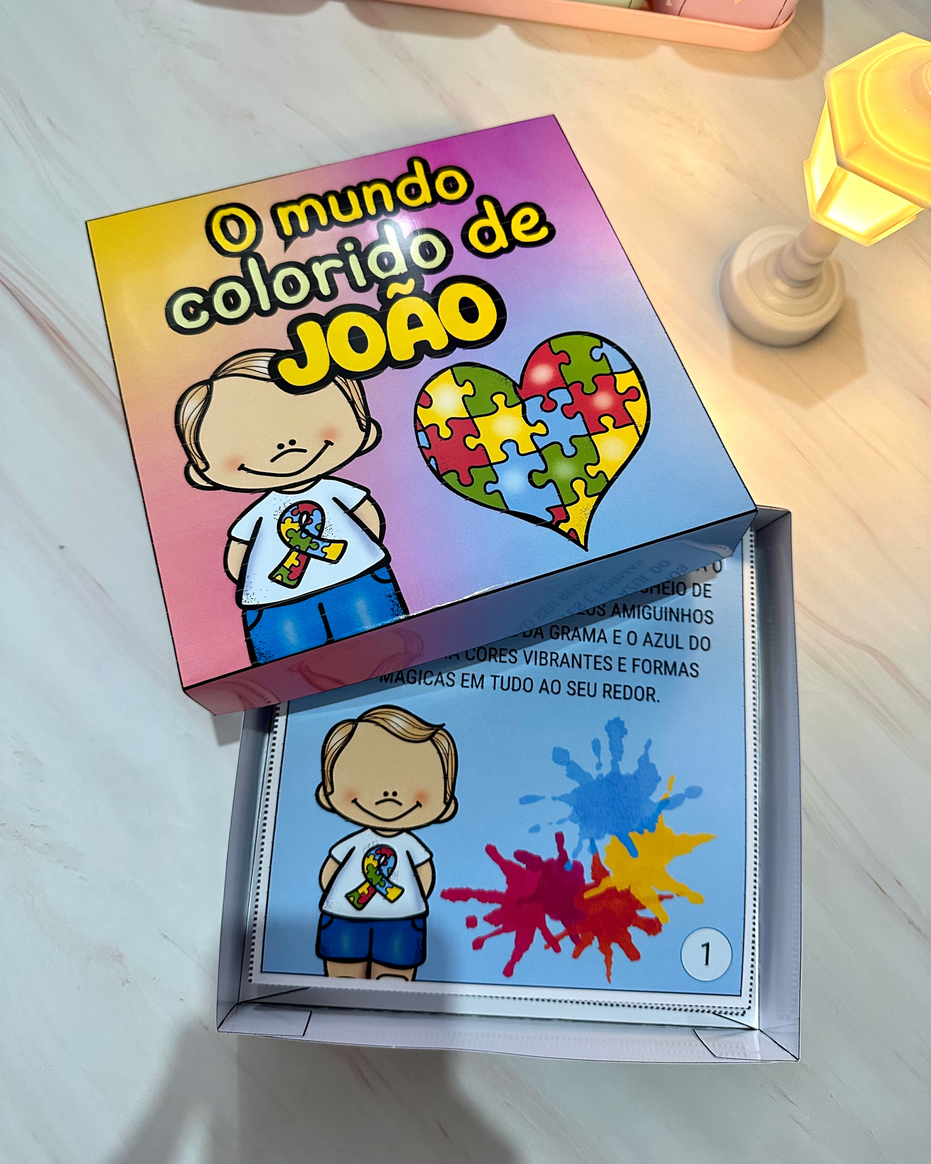 História na Caixa: o Mundo Colorido de João - Imagem 6