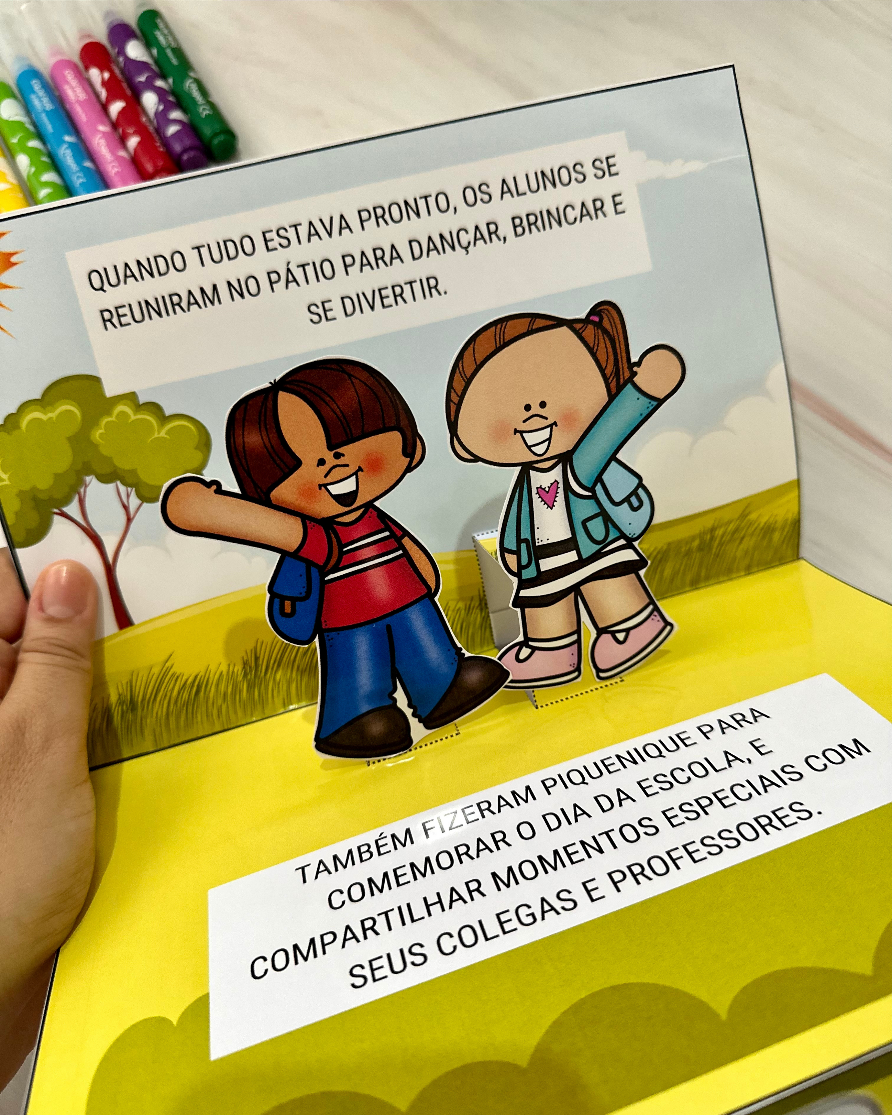 Livro 3D dia da escola - Imagem 9