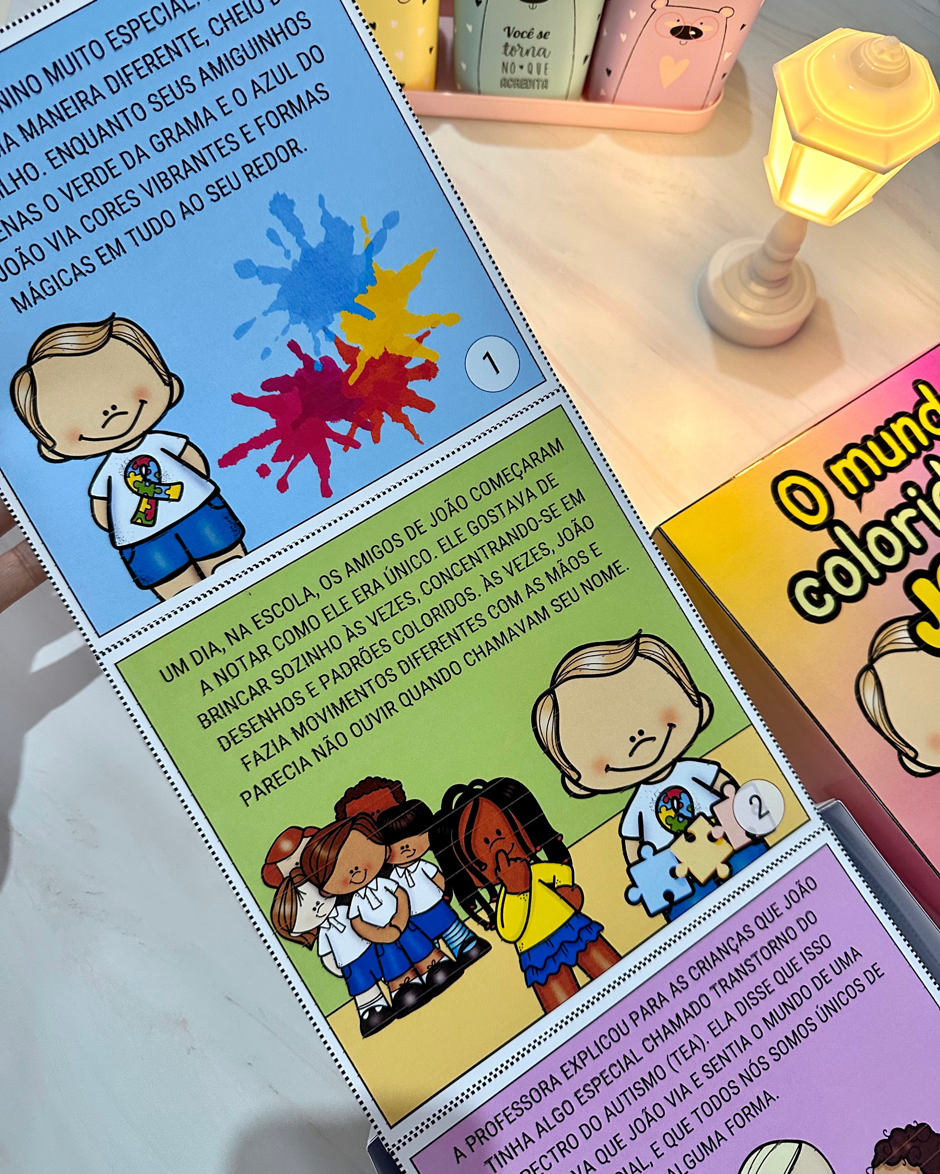 História na Caixa: o Mundo Colorido de João - Imagem 8
