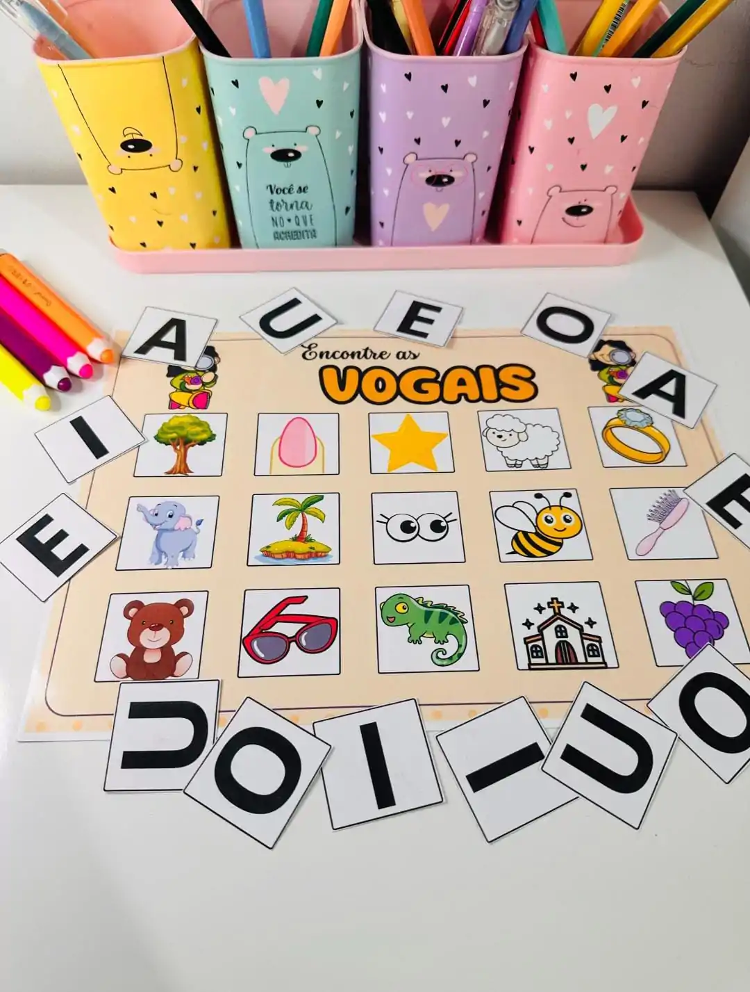Pareamento das vogais
