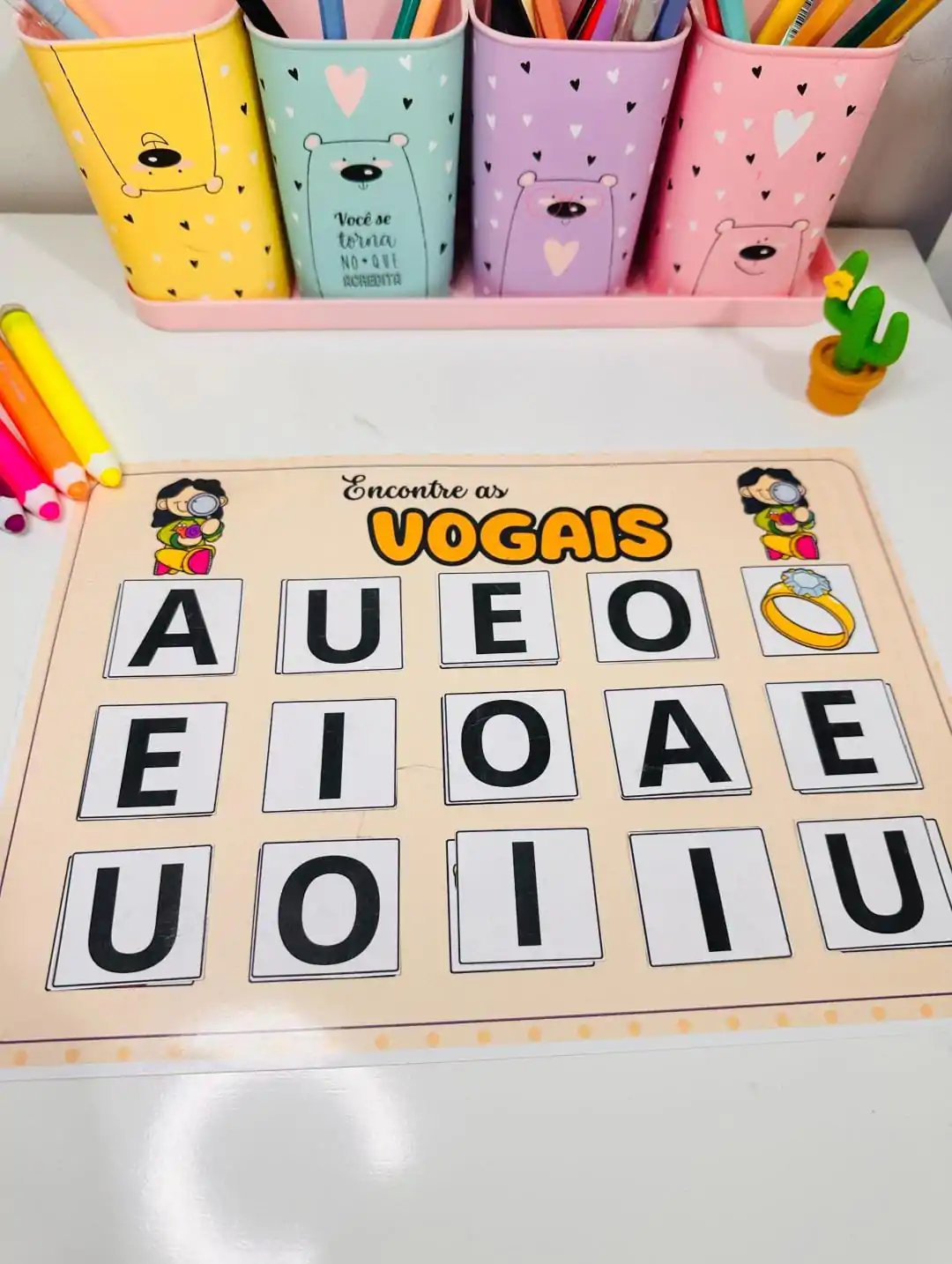 Pareamento das vogais - Imagem 3