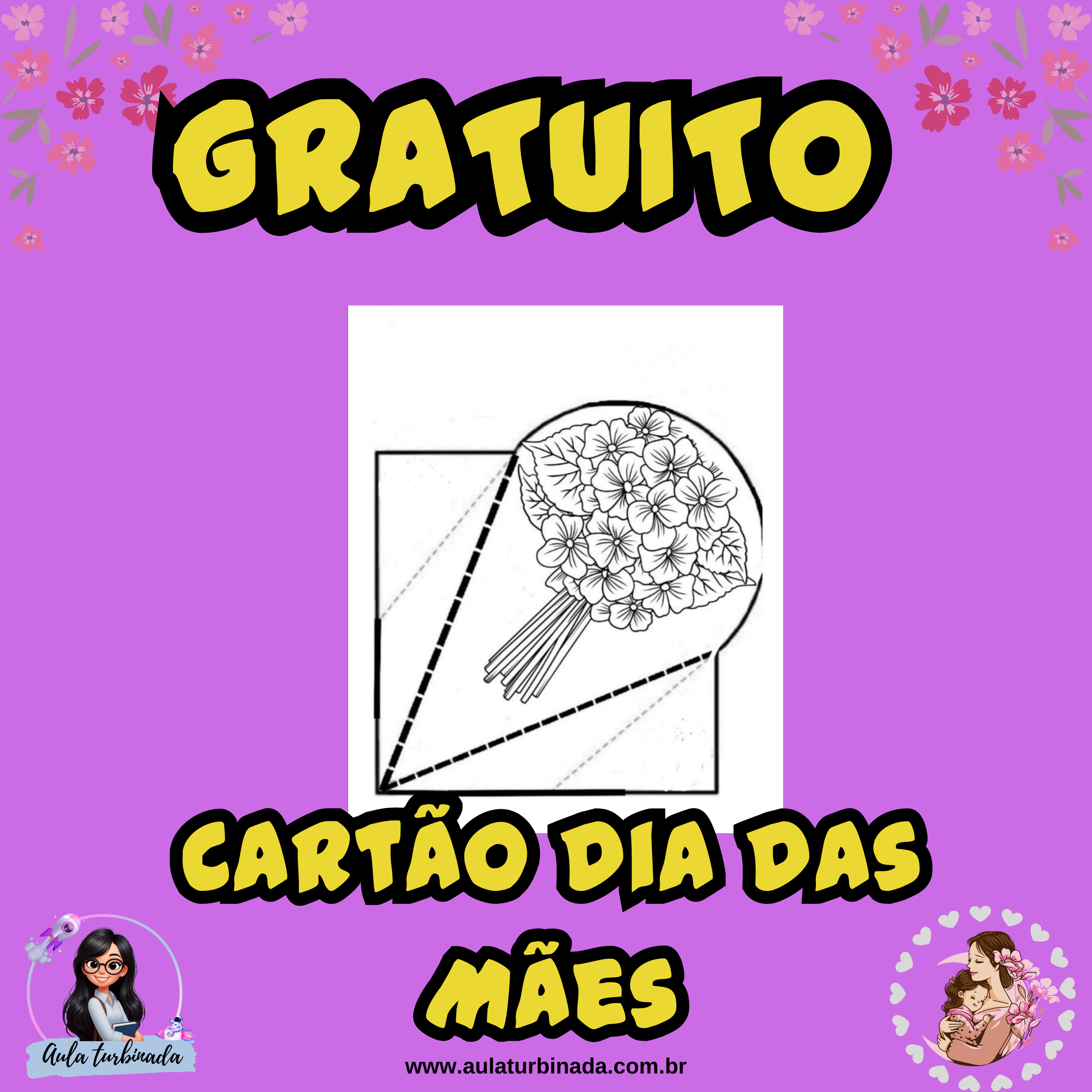 Cartão Dia das Mães
