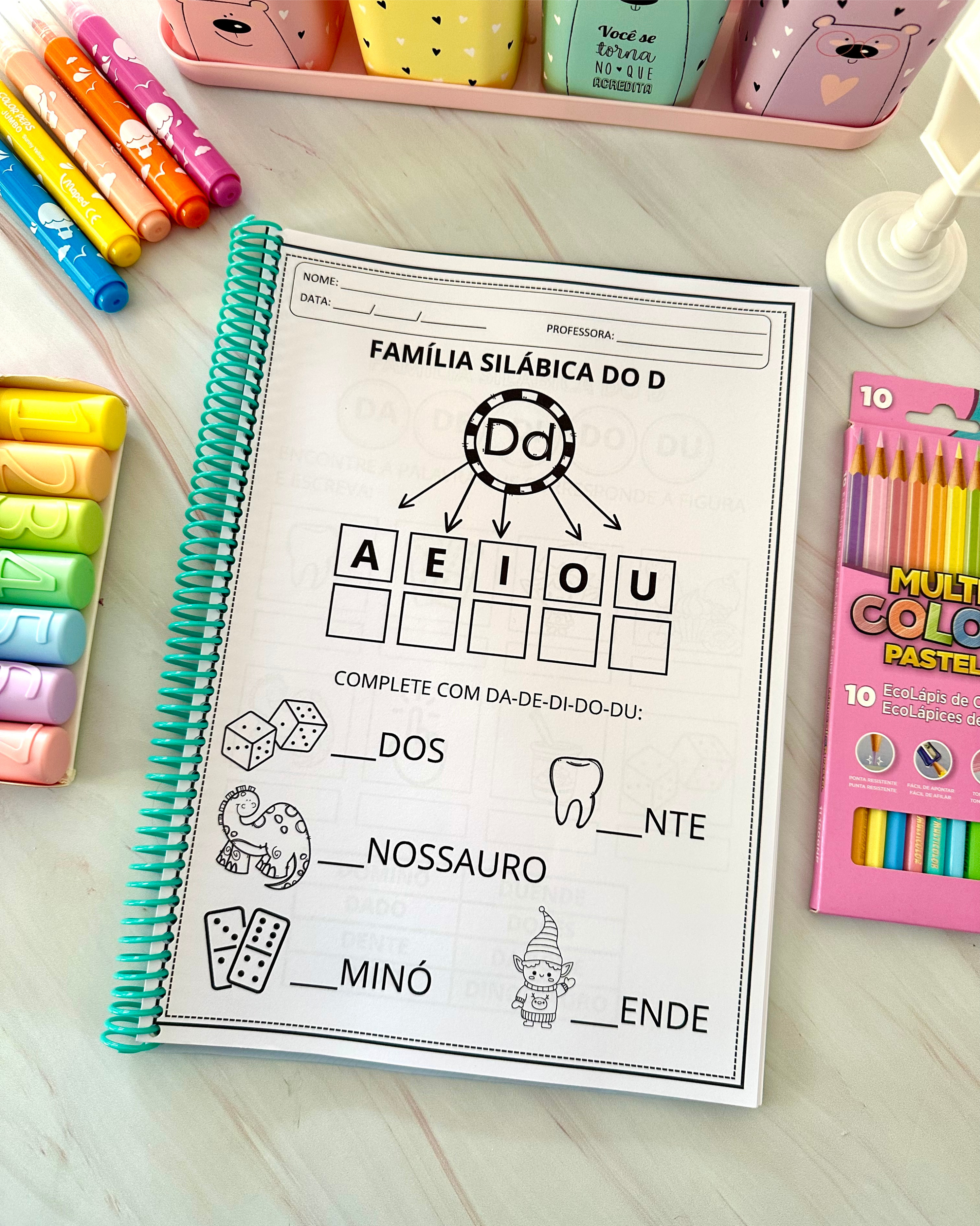 Apostila Família Silábica Simples - Imagem 2