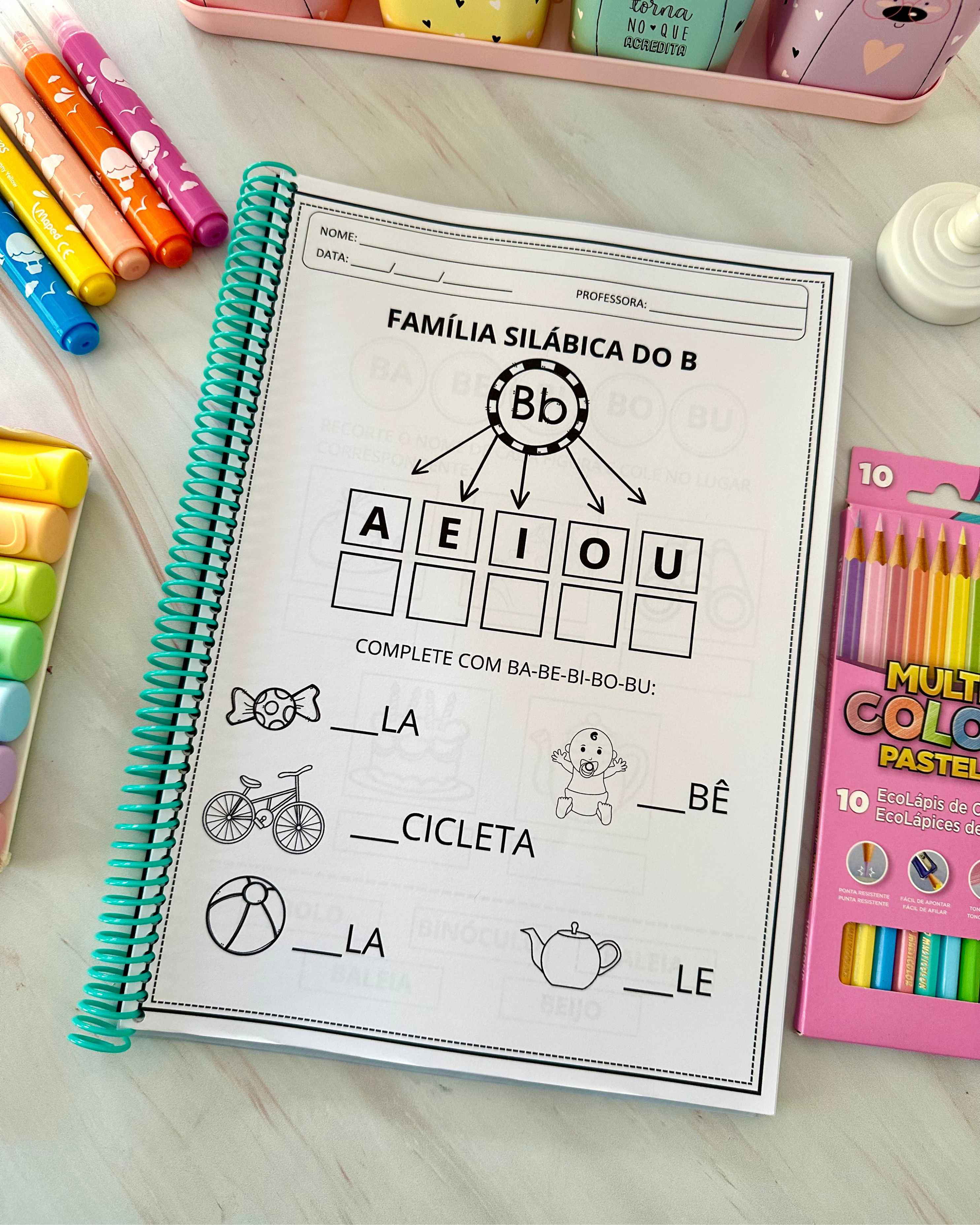 Apostila Família Silábica Simples - Imagem 6