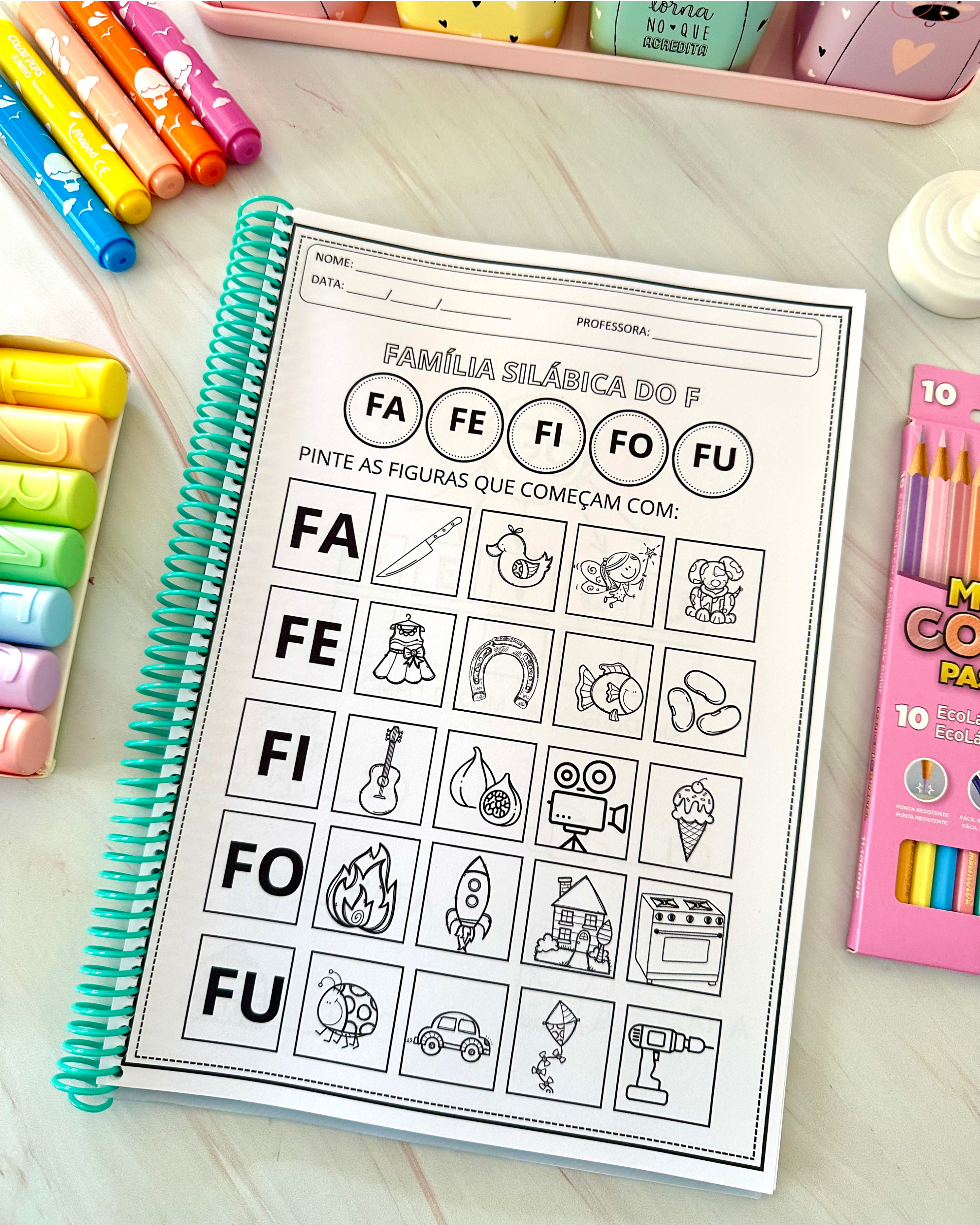 Apostila Família Silábica Simples - Imagem 5