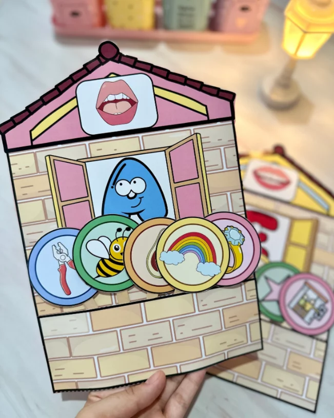 Luvas Pedagógicas - Casinha das Vogais - Imagem 8