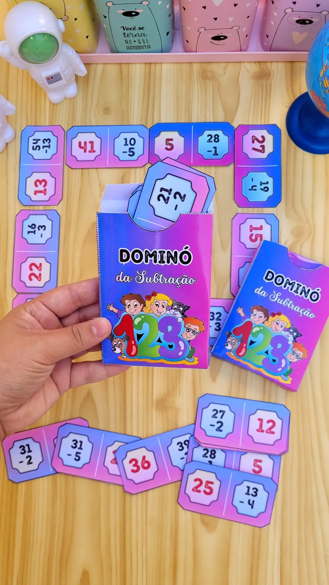 Dominó da Subtração