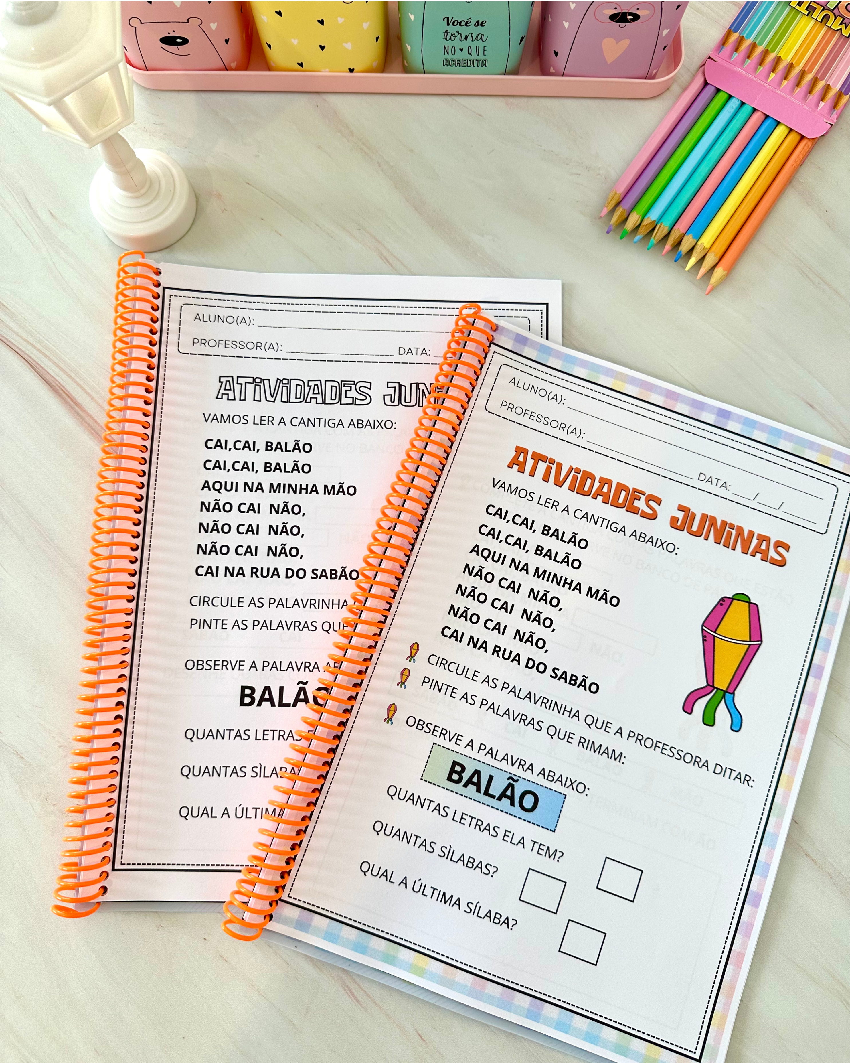Apostila de Atividades - Festa Junina - Imagem 2