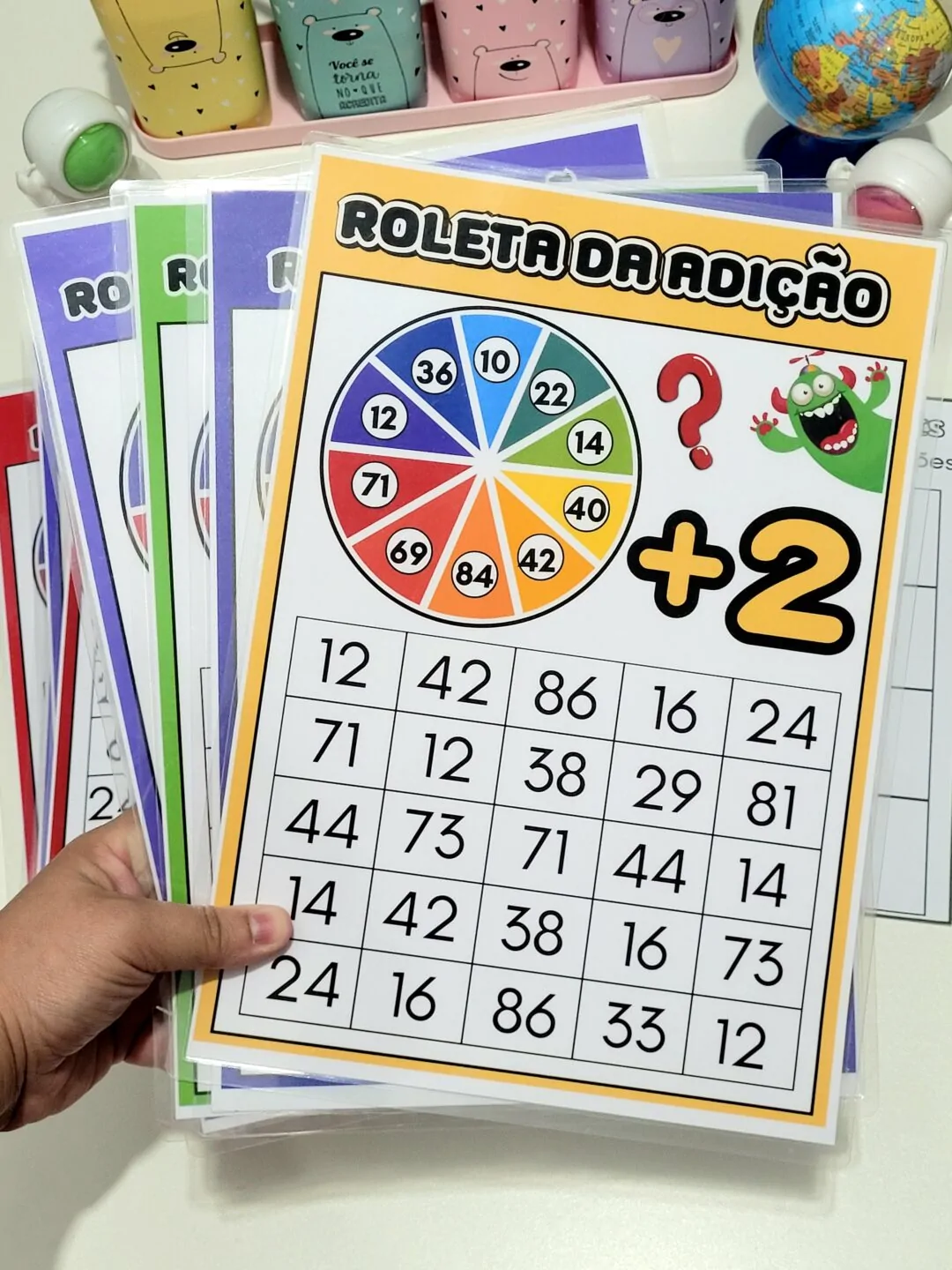 Roleta das 4 Operações Matemáticas - Imagem 14