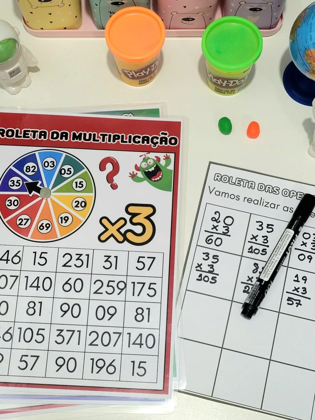 Roleta das 4 Operações Matemáticas - Imagem 9