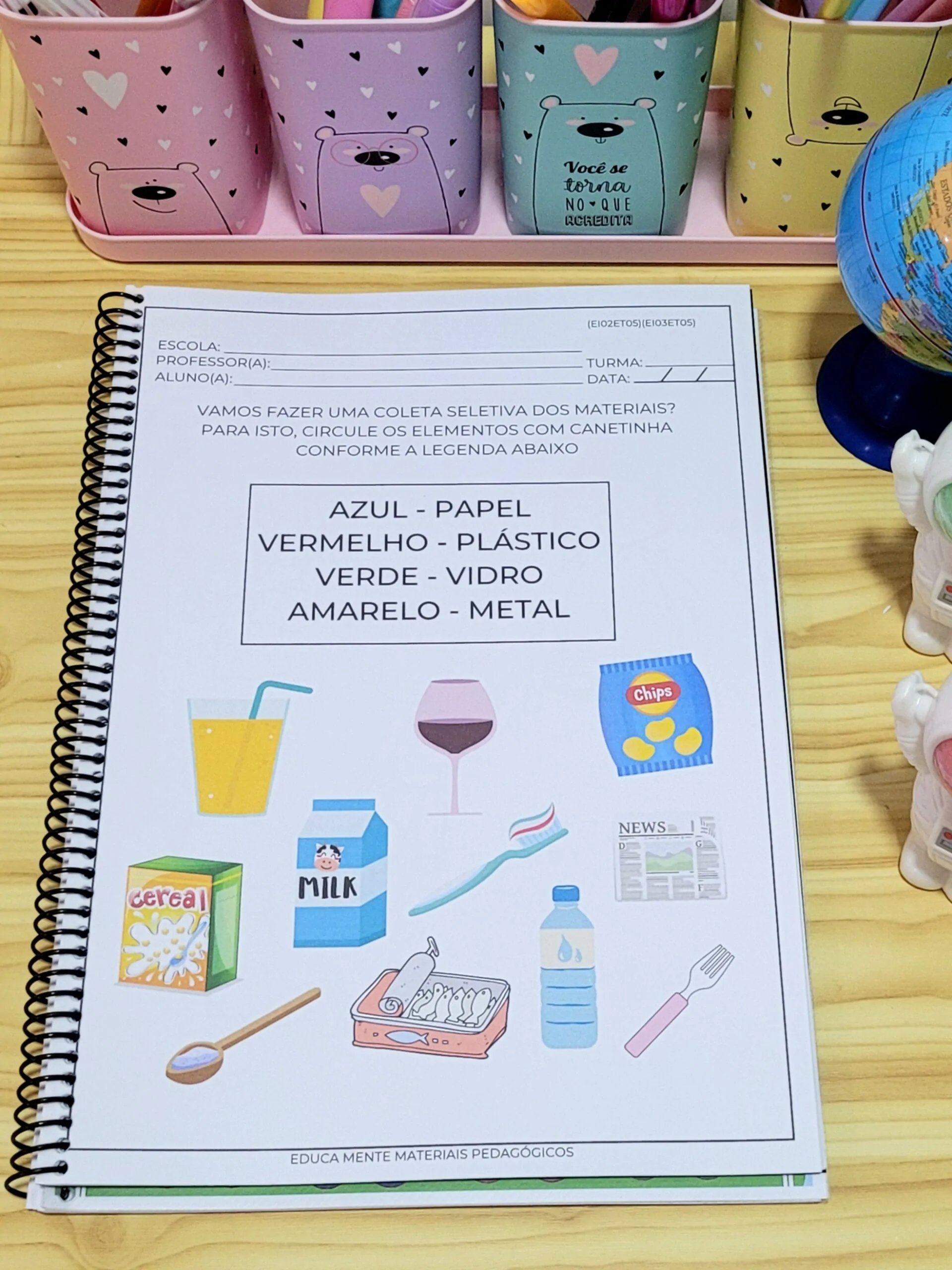 Apostila Maternal e Pré Escola - 70 Páginas - Imagem 7