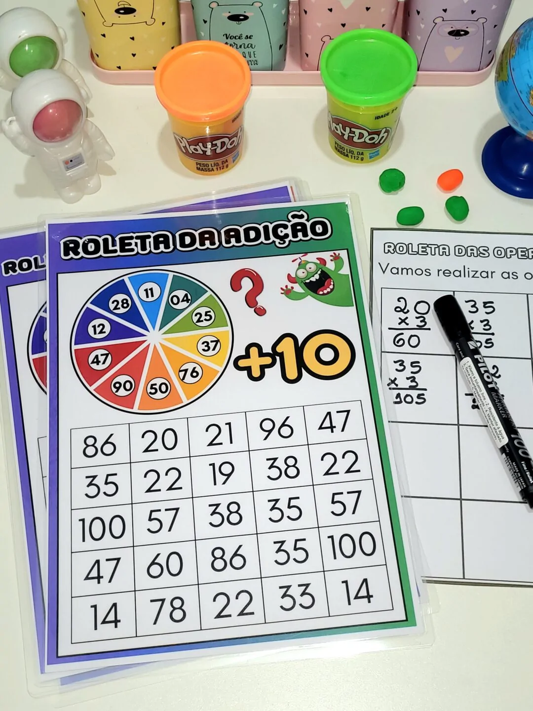 Roleta das 4 Operações Matemáticas - Imagem 10