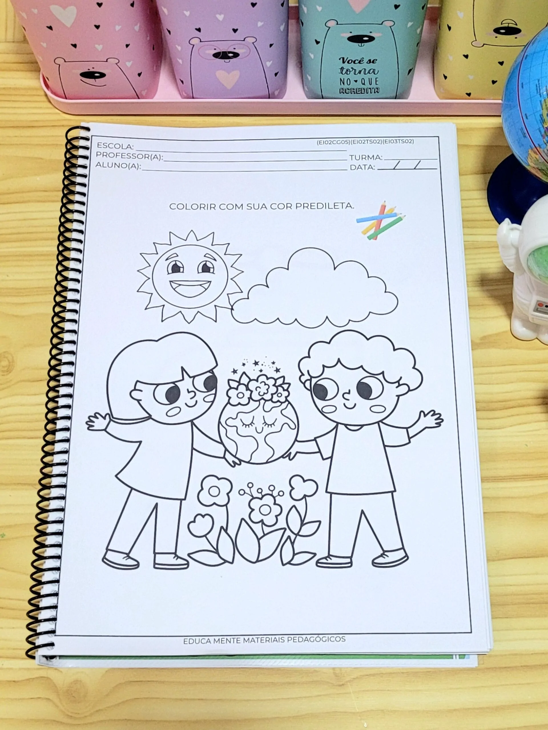 Apostila Maternal e Pré Escola - 70 Páginas - Imagem 8
