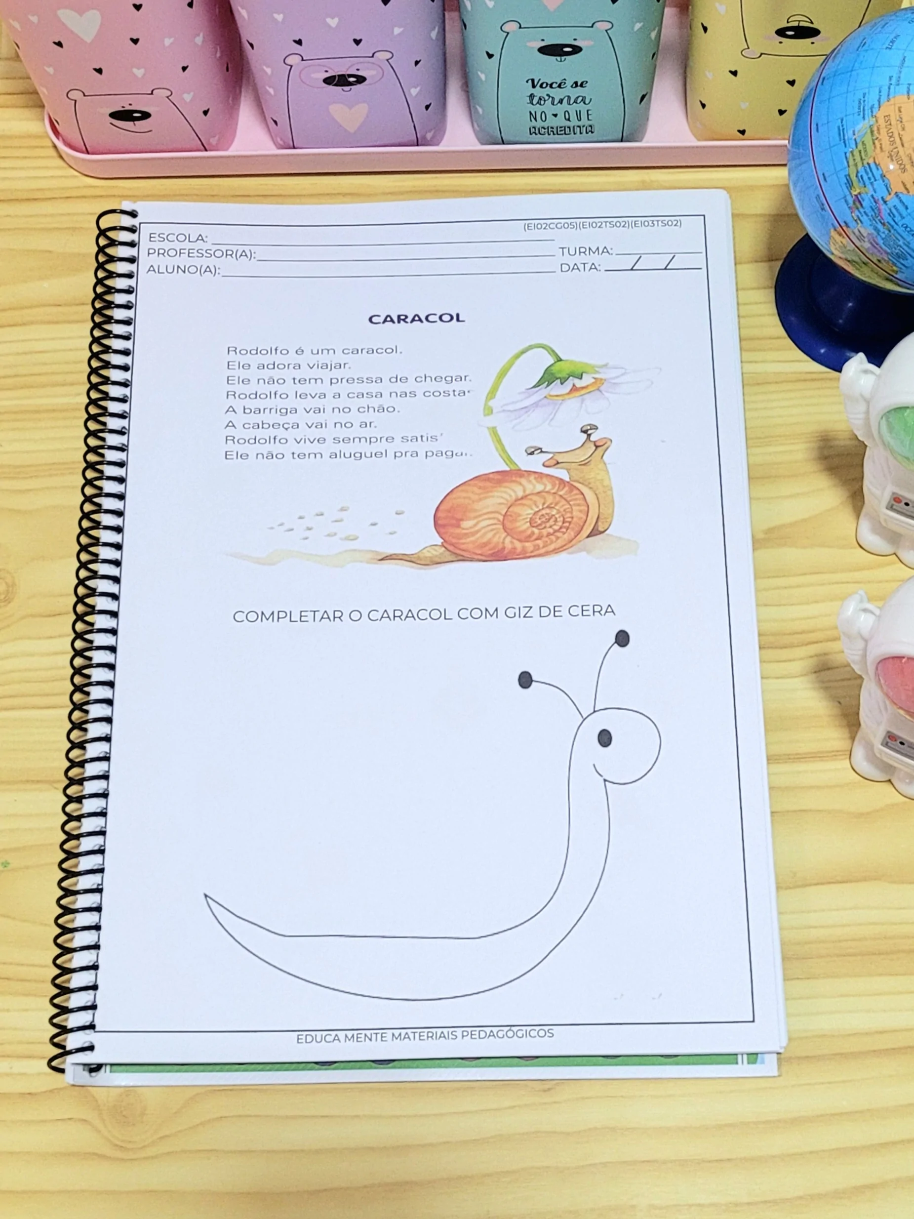 Apostila Maternal e Pré Escola - 70 Páginas - Imagem 9