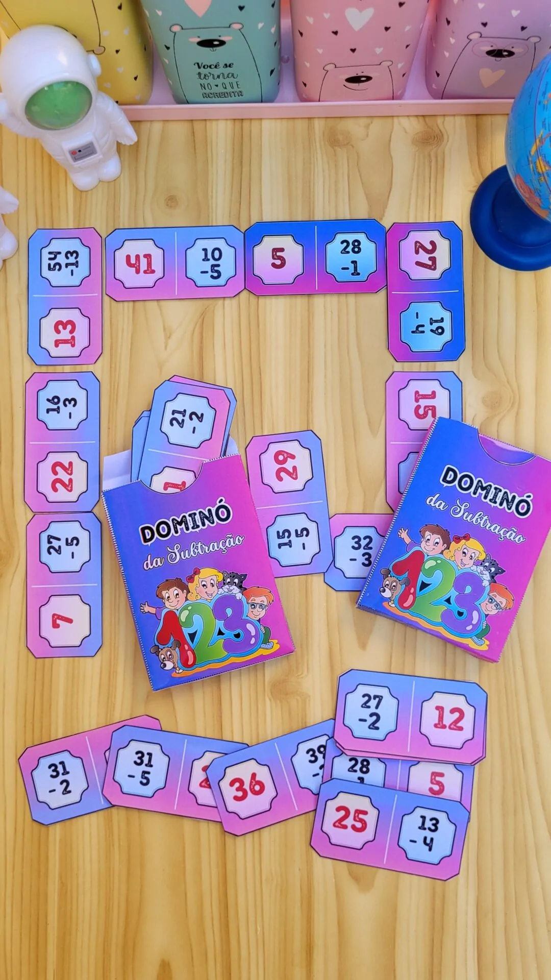 Dominó da Subtração - Imagem 2